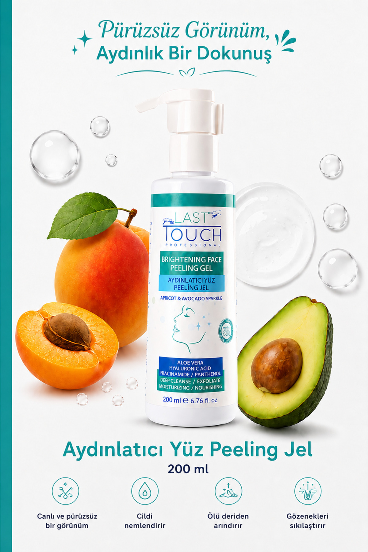 2'li Paket Göz Altı Morluk Karşıtı Göz Çevresi Serum & Ölü Deriden Arındırıcı Yüz Peeling Jel — TYCD7JM6HN172845647551574 — تصویر 4 از 9