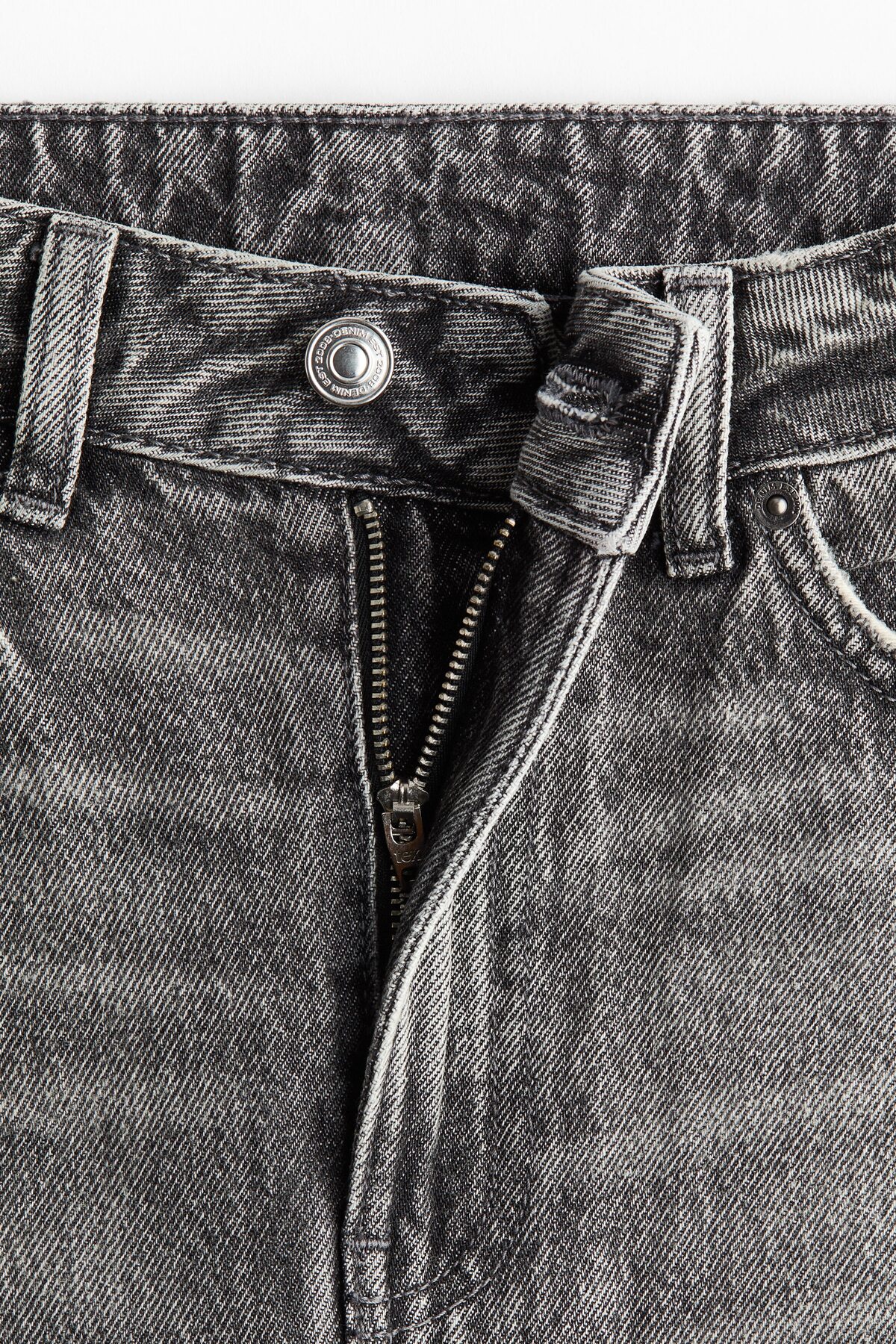 H&M Barrel High Waist Jeans görsel 5