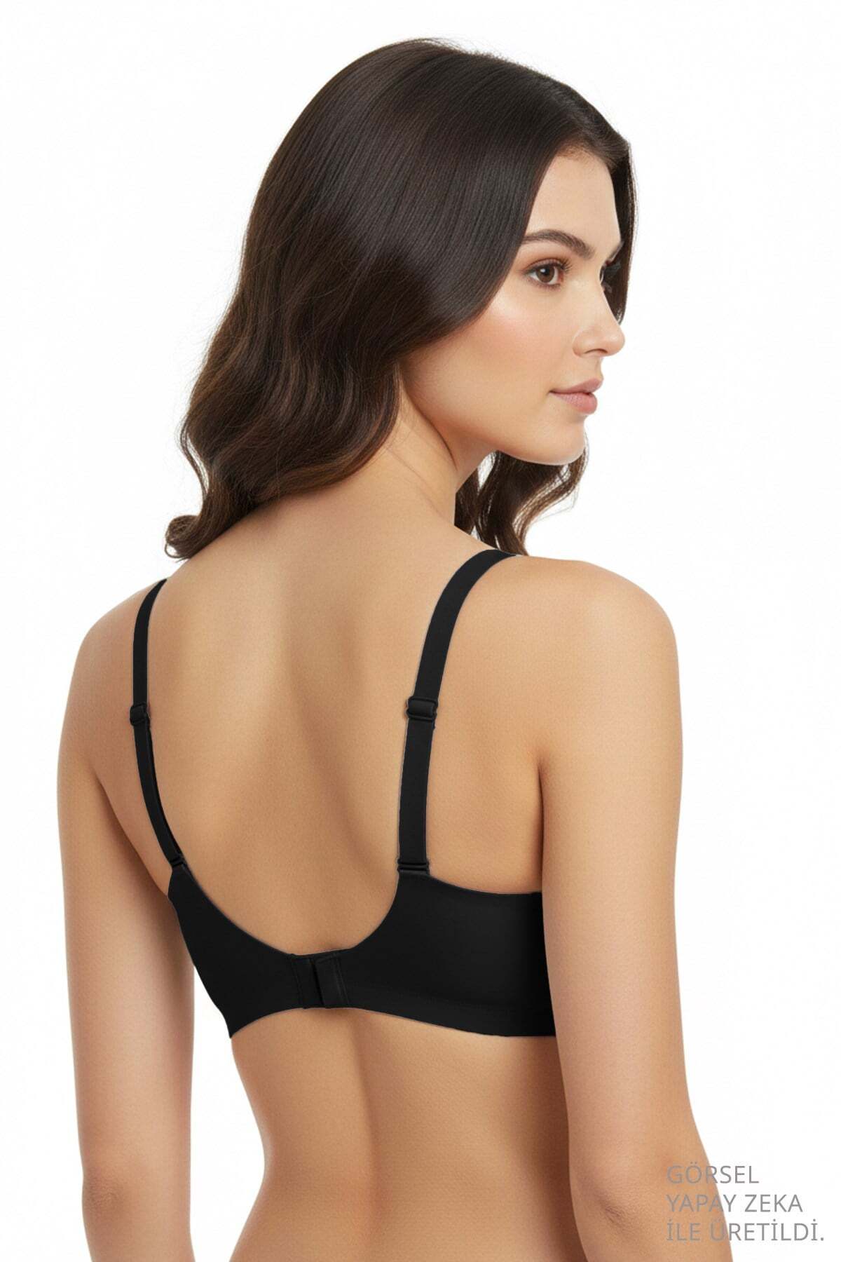 Cottonhill Seamless Bra - Slight | Lazer Kesim Dikişsiz Dilim Detaylı Balensiz Kadın Sütyen 3'lü Paket görsel 5