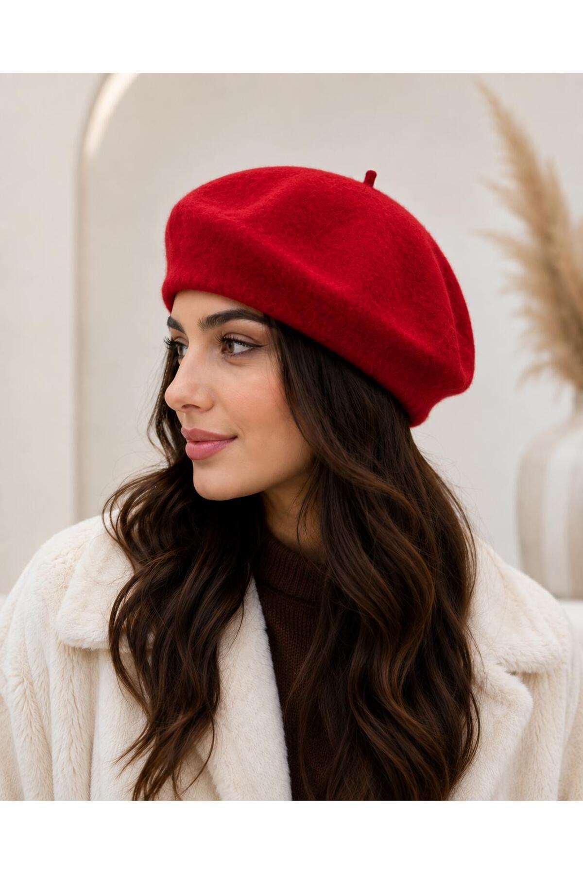 Wearflawless Kırmızı Fransız Ressam Bere