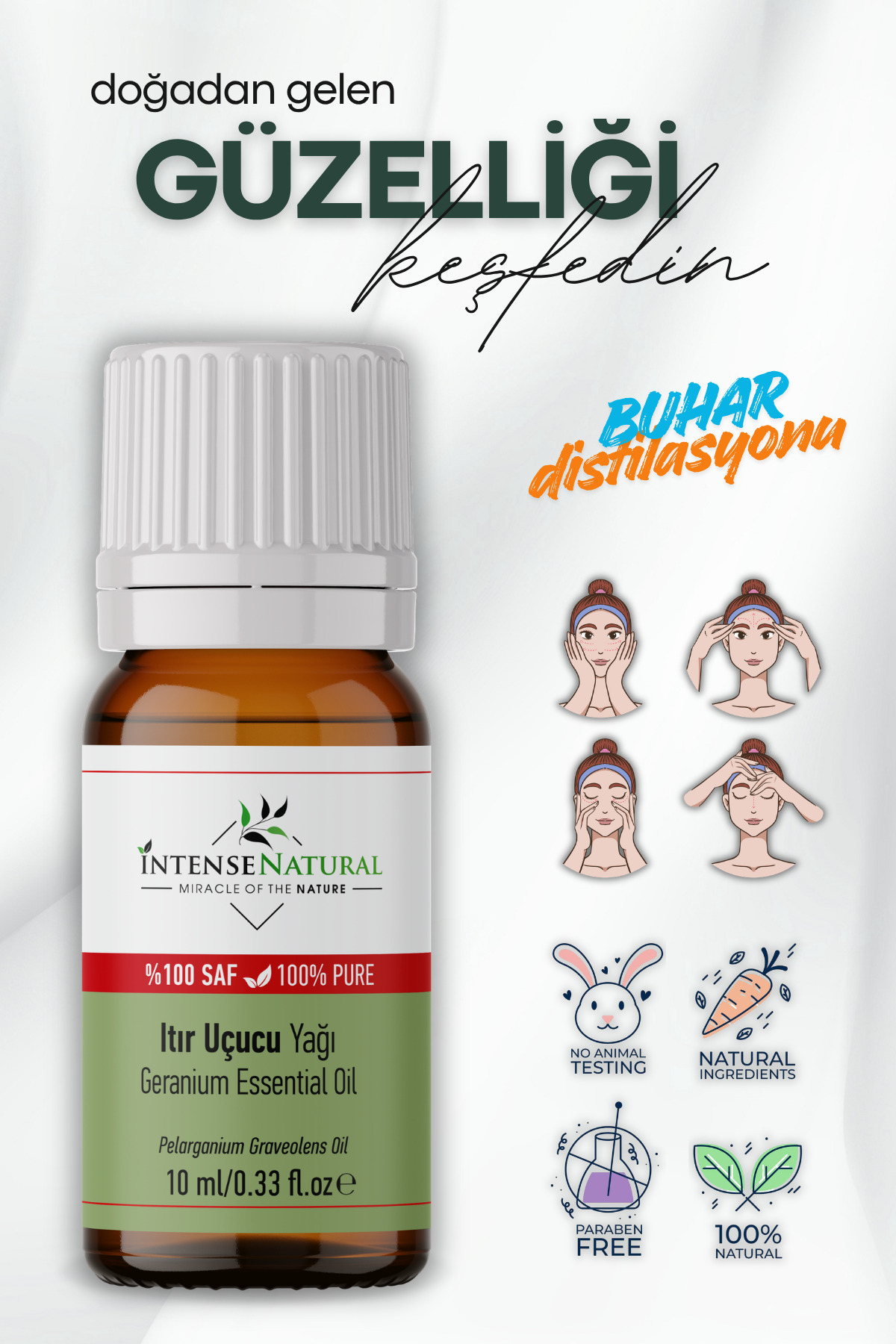 روغن ضروری شمعدانی ۱۰ میلیلیتر روغن ضروری گل شمعدانی ۱۰۰٪ خالص و طبیعی — NTR-1044