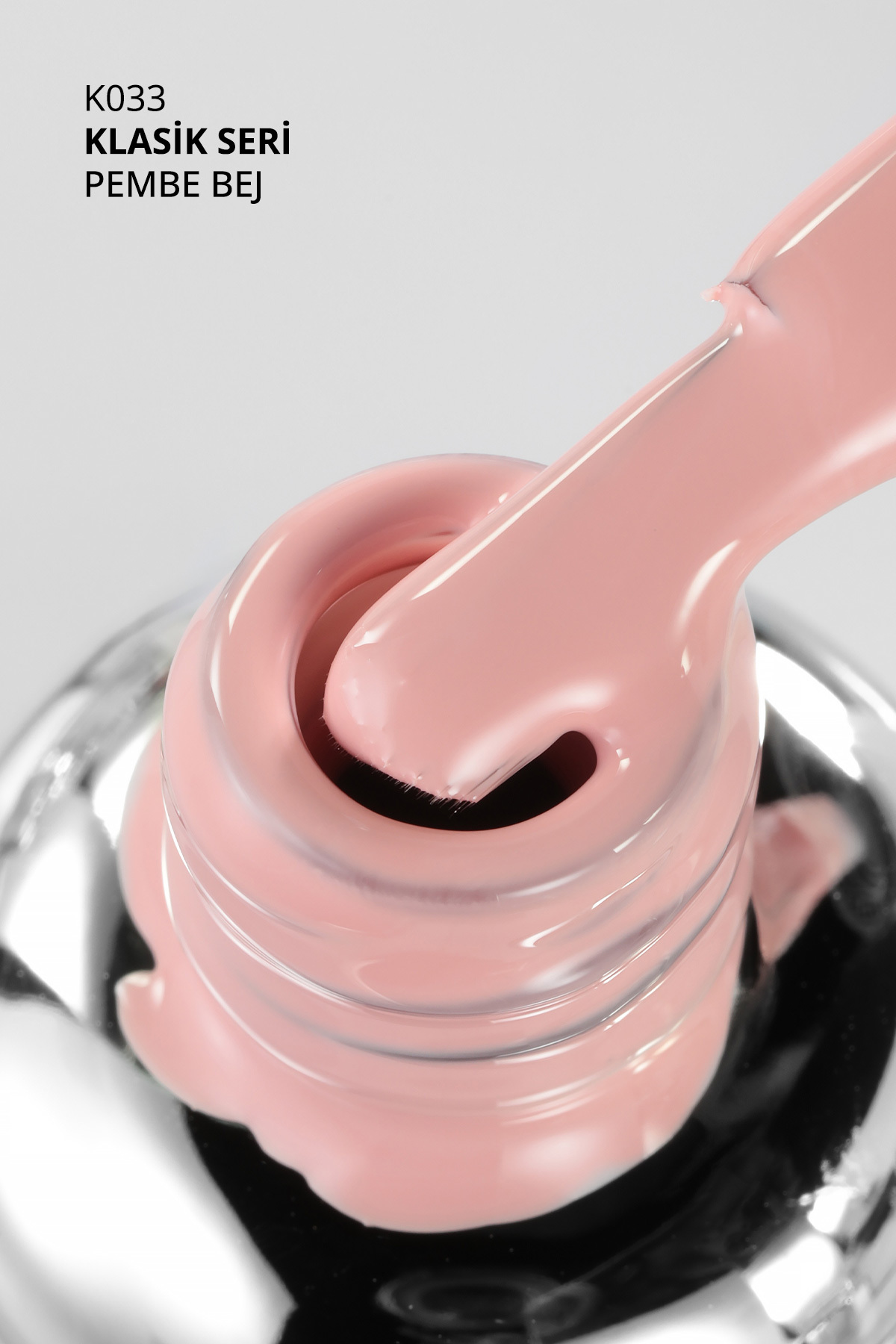 Kalıcı Oje K033,Pembe Bej, 10 ml — صورتی 8860101A01S09K033 — تصویر 4 از 8
