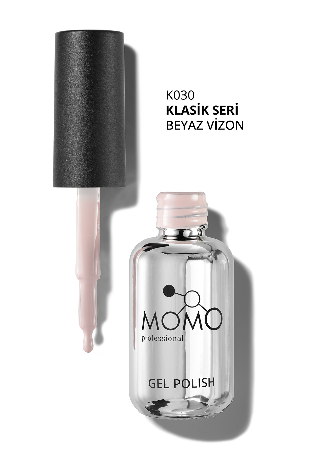 Kalıcı Oje K030, Beyaz Vizon, 10 ml — صورتی 8860101A01S09K030 — تصویر 3 از 8