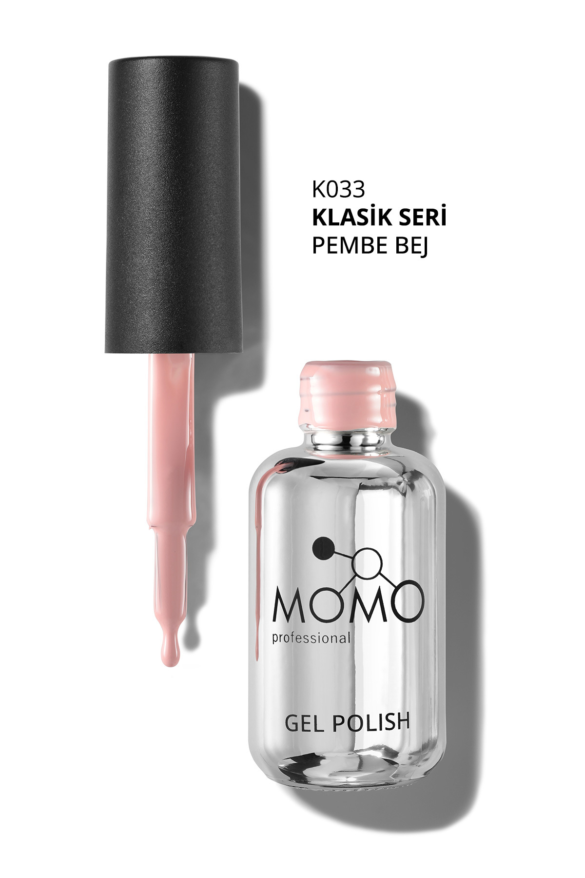 Kalıcı Oje K033,Pembe Bej, 10 ml — صورتی 8860101A01S09K033 — تصویر 3 از 8