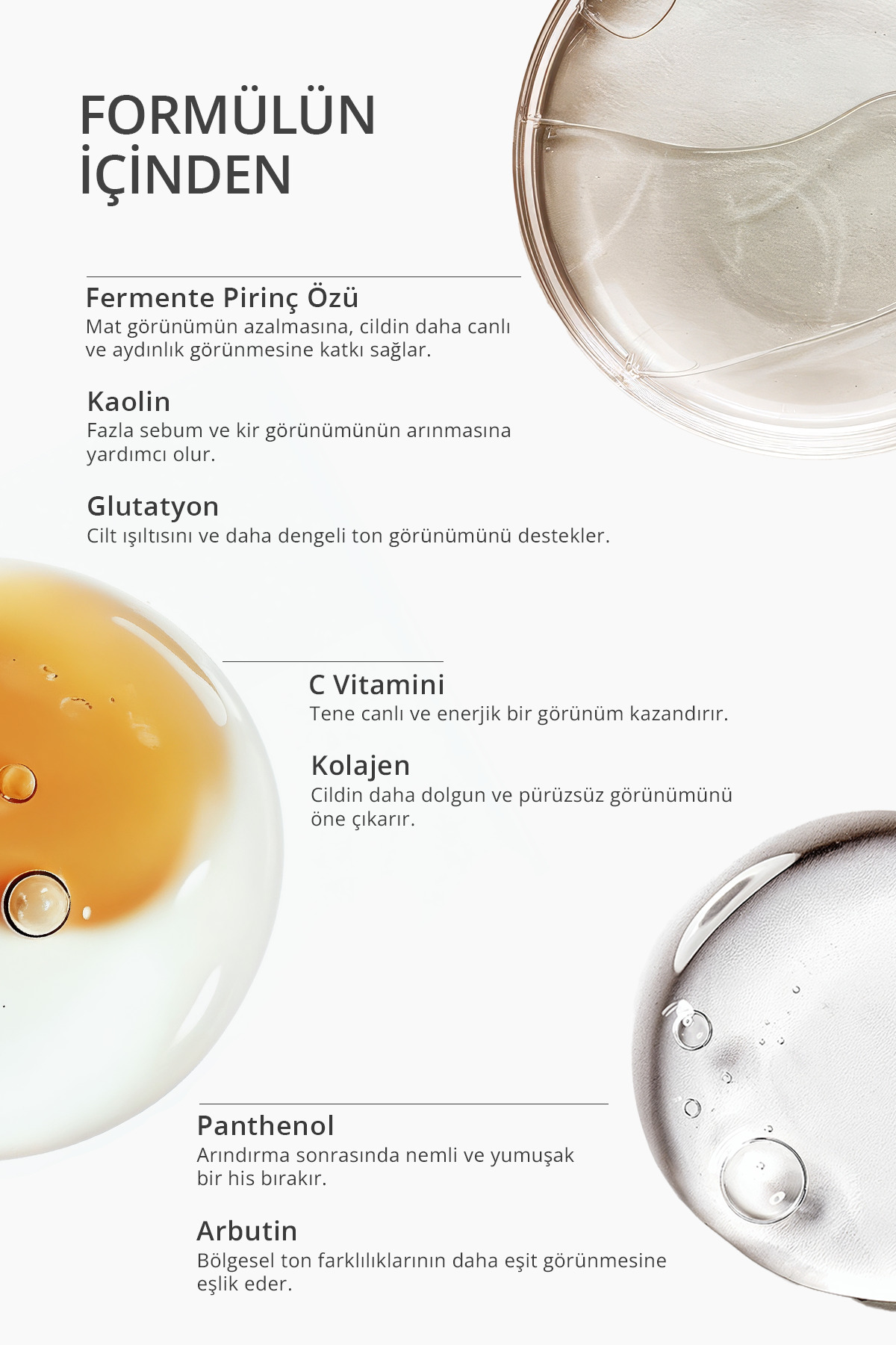 Lumirice Fermente Pirinç Peeling Etki Maske Aydınlatıcı Ton Eşitleyici Leke Karşıtı Kolajen Arbutin — lumiricemask — تصویر 3 از 5