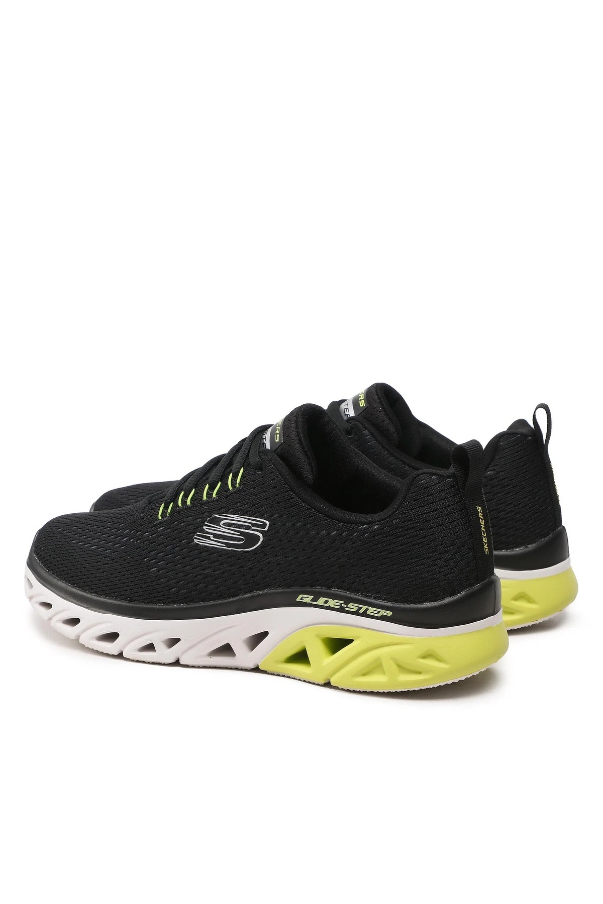 SKECHERS GLIDE-STEP SPORT WAVE HEAT 232270/BLK Erkek Spor Ayakkabı görsel 2