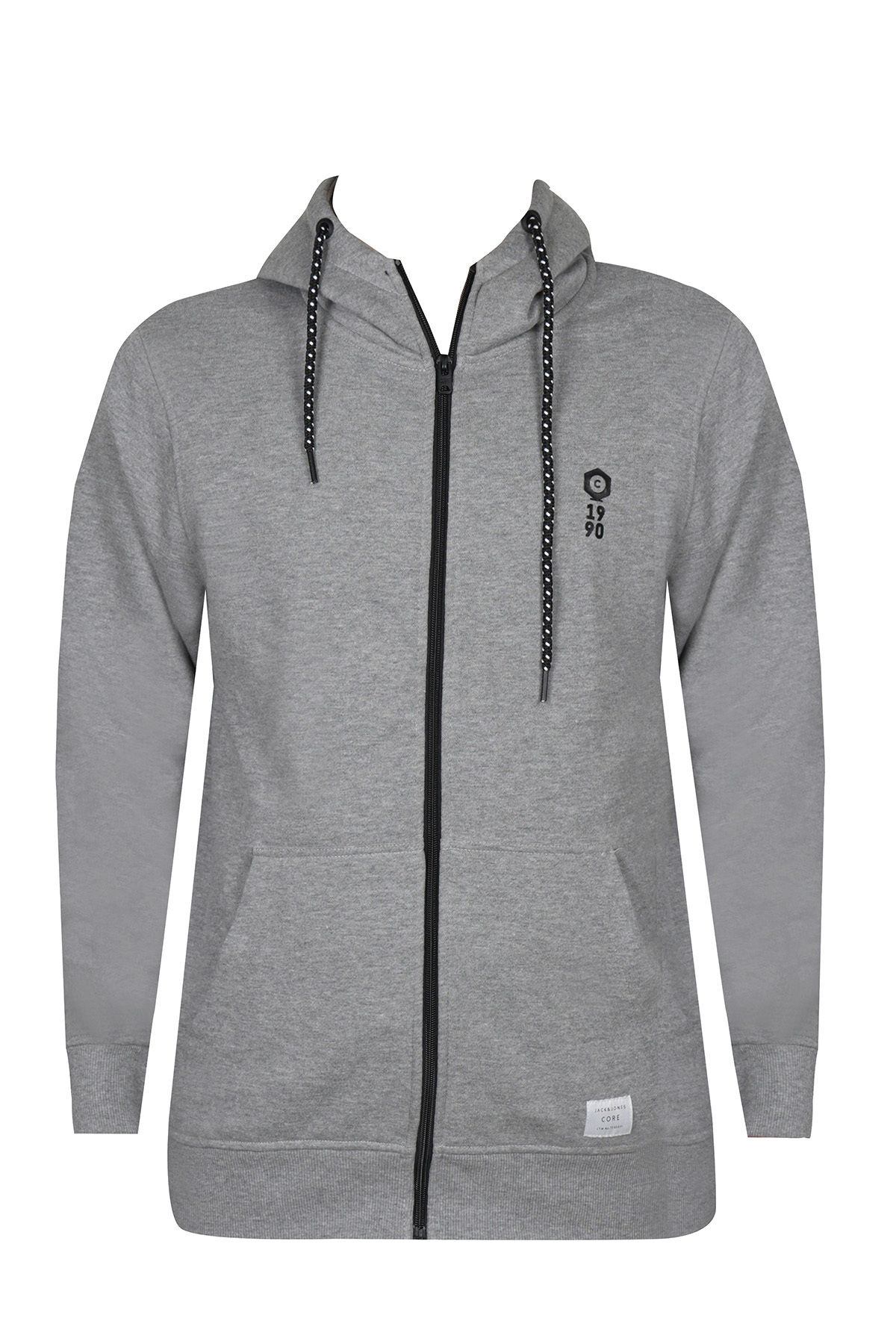 سویشرت مردانه ۱۲۱۱۸۶۶۱-خاکستری روشن جک اند جونز سویشرت Jack & Jones