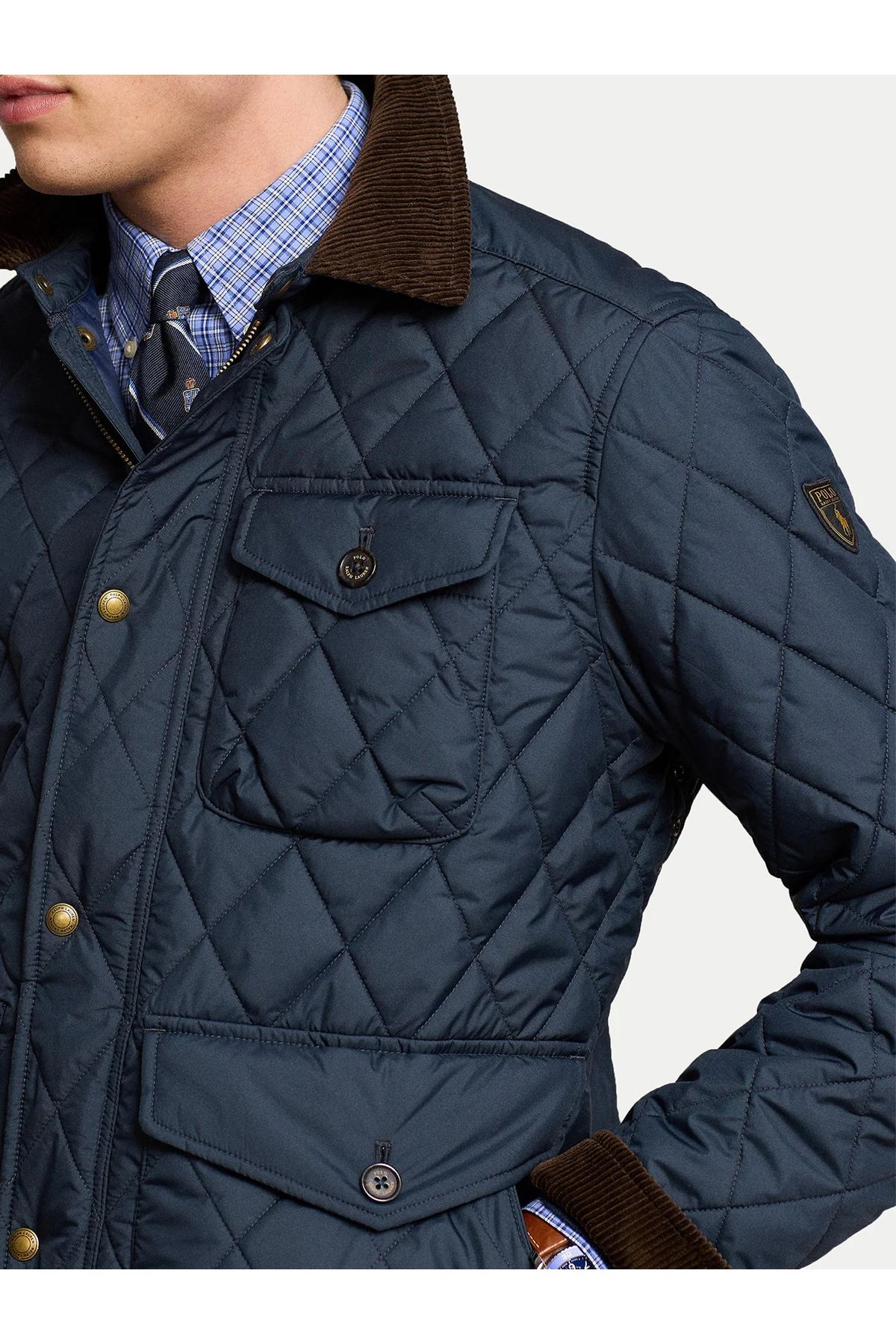 کاپشن مردانه یقه ایستاده | پولو رالف لورن Polo Ralph Lauren 710847071006 VN - تصویر 3