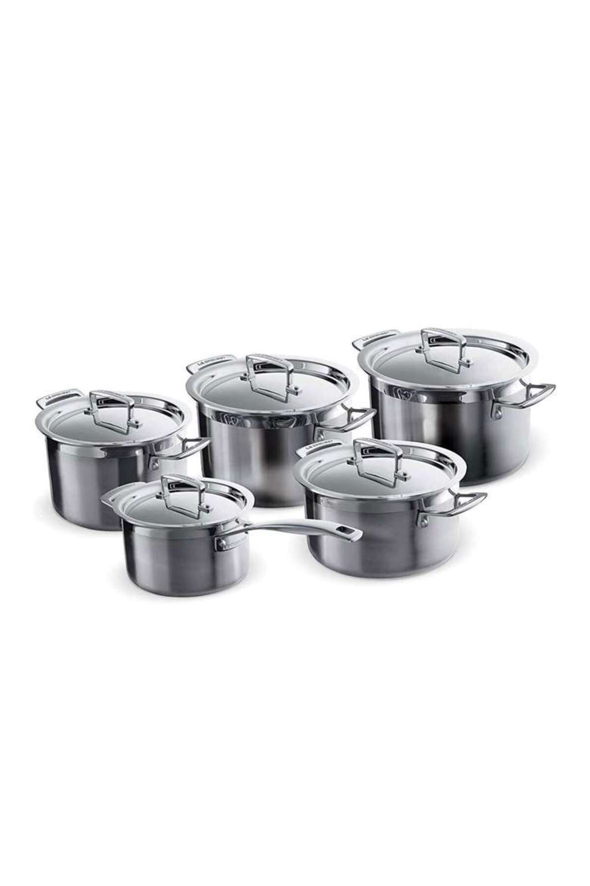 Le Creuset Trıply 10 Pcs Çelık Tencere Setı 9620940000-1000