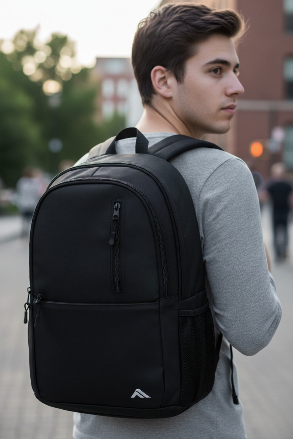 byhakan Unisex Yeni Sezon Su Geçirmez Spor Kurs Laptop Seyahat Günlük Kullanım İçin Sırt Çantası Astarlı görsel 2