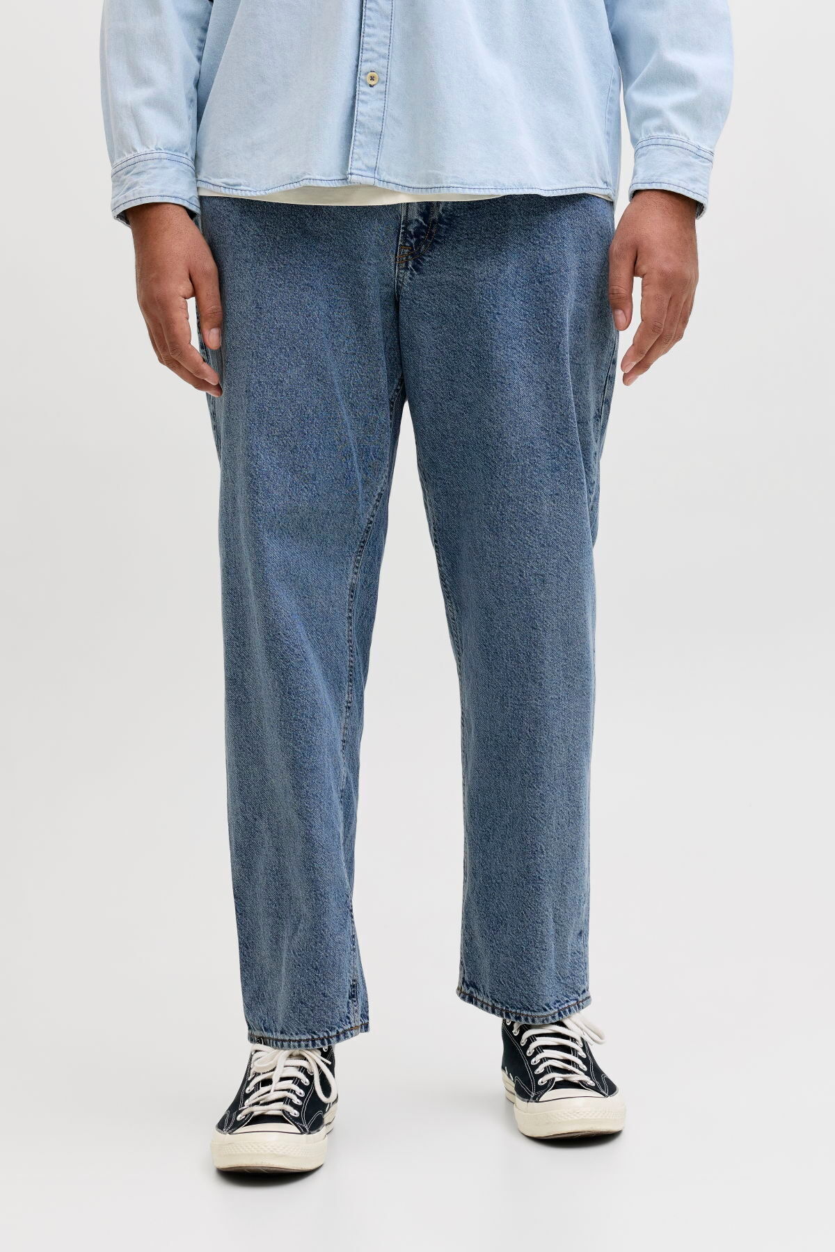 شلوار جین کمر بلند سایز بزرگ و راحت - کریس جک اند جونز شلوار جین Jack & Jones