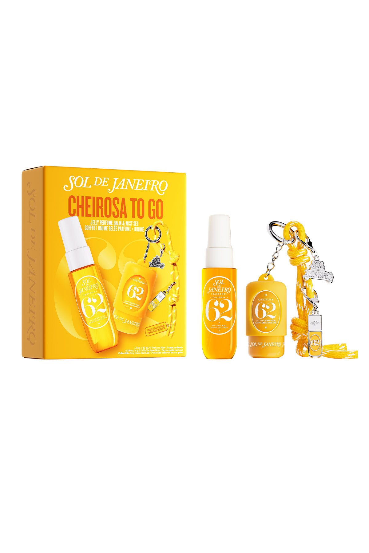 Sol de Janeiro Cheirosa To Go '62 Anahtarlıklı Parfüm Seti (30ML + 4G) — 303101211-59345