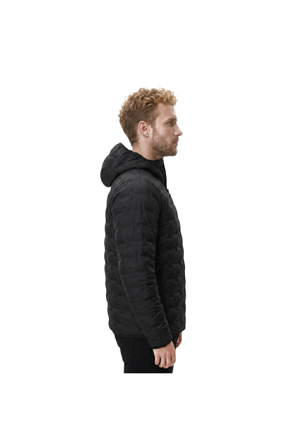 Columbia Delta Ridge II Down Hooded Jacket 2086222-010 Erkek Mont Siyah görsel 3