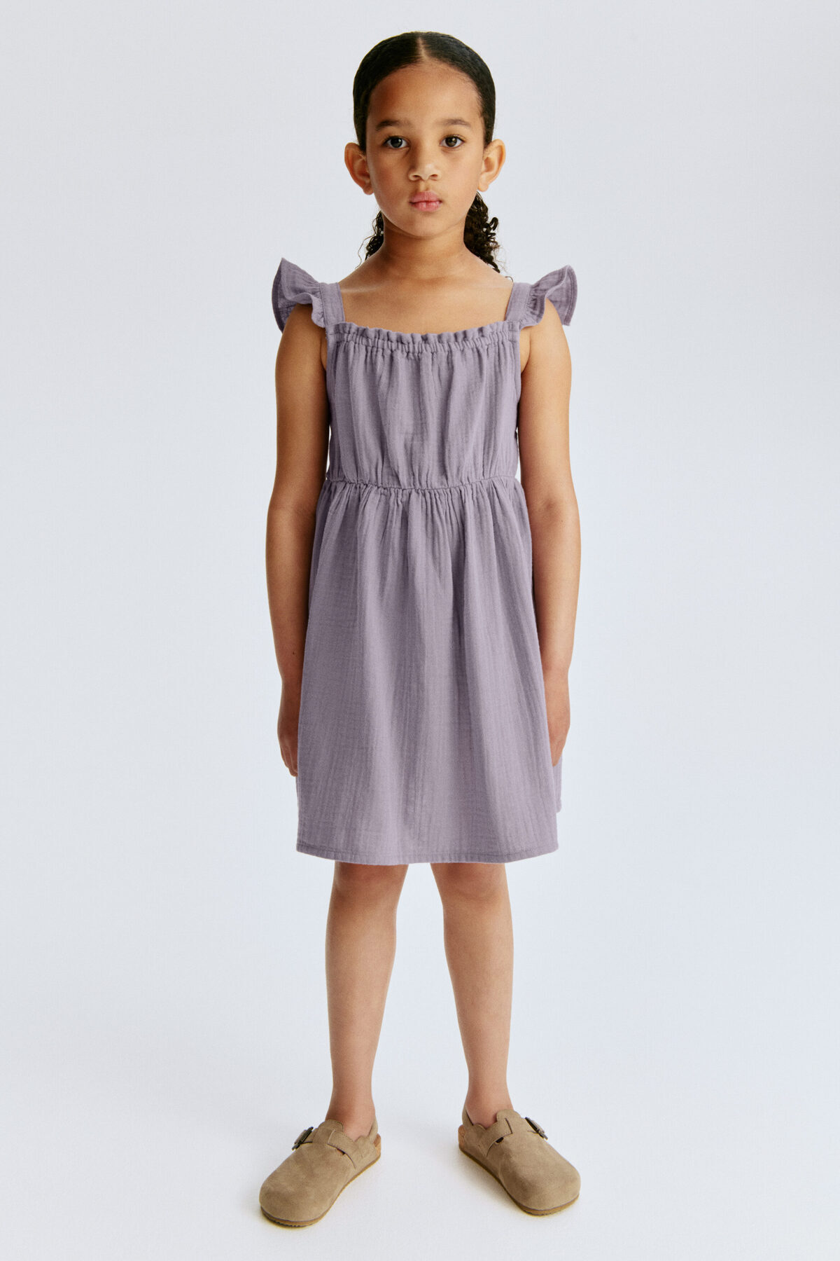 لباس پنبه‌ای موسلین اچ اند ام لباس H&M