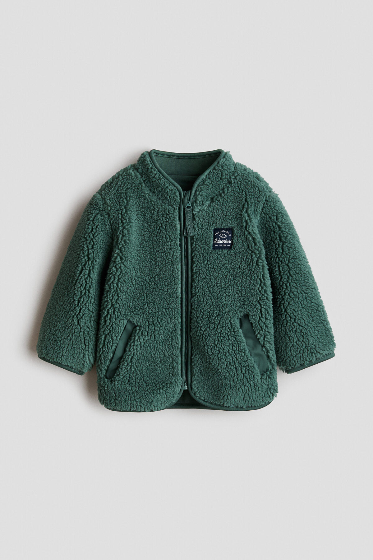 ژاکت مخمل خواب دار اچ اند ام پالتو H&M