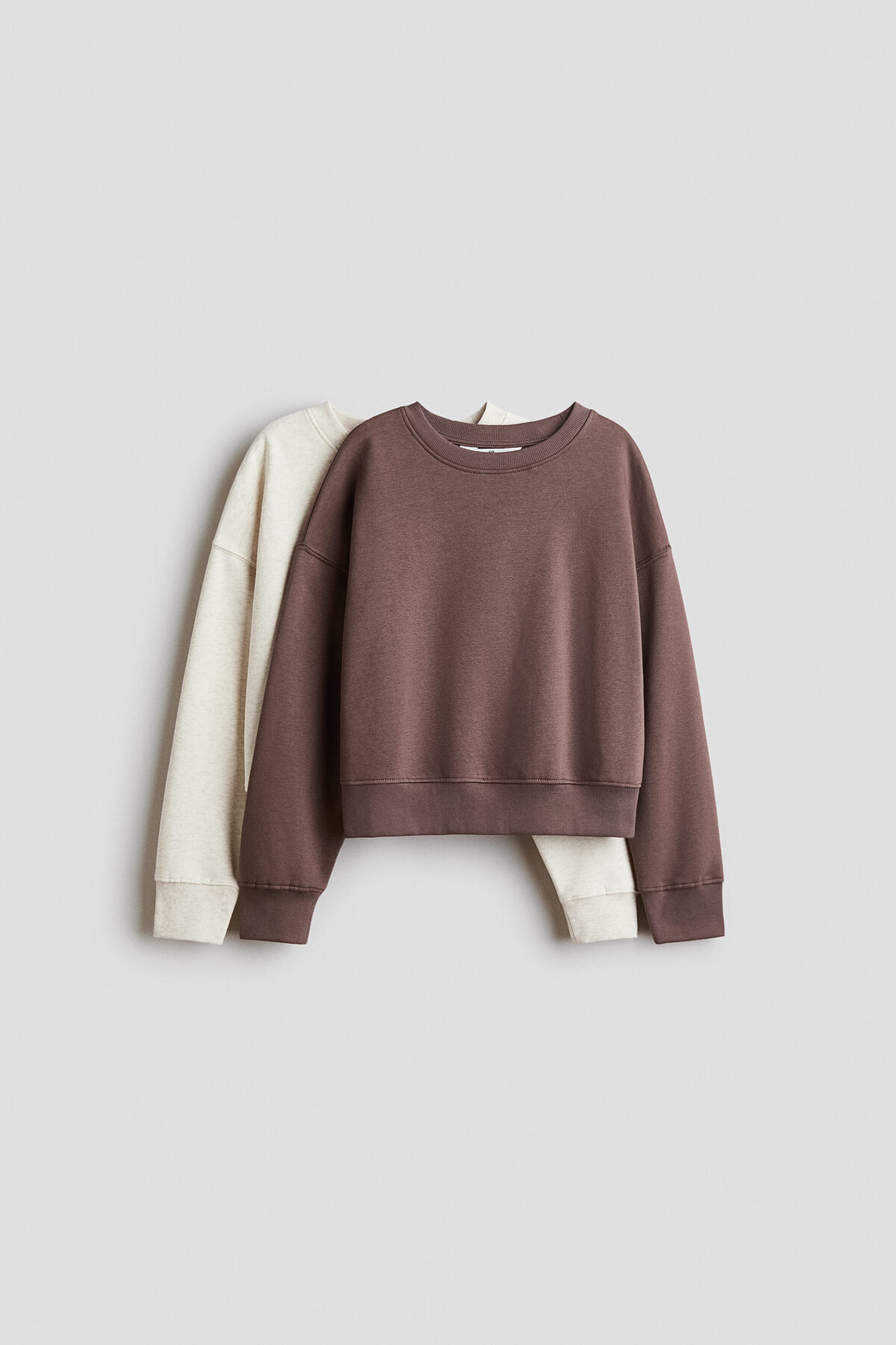 ست سویشرت دو تکه آستردار پشمی اچ اند ام سویشرت H&M