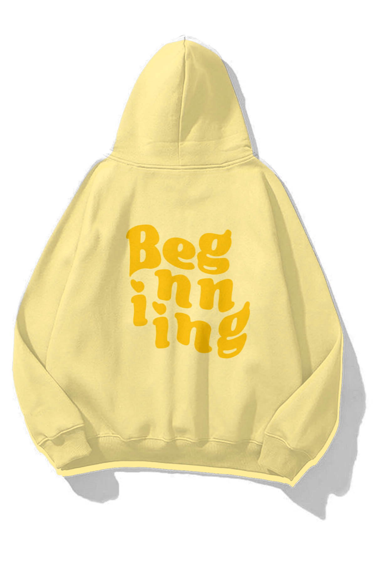 Cupla Unisex Beginning Sweatshirt Soft Sarı