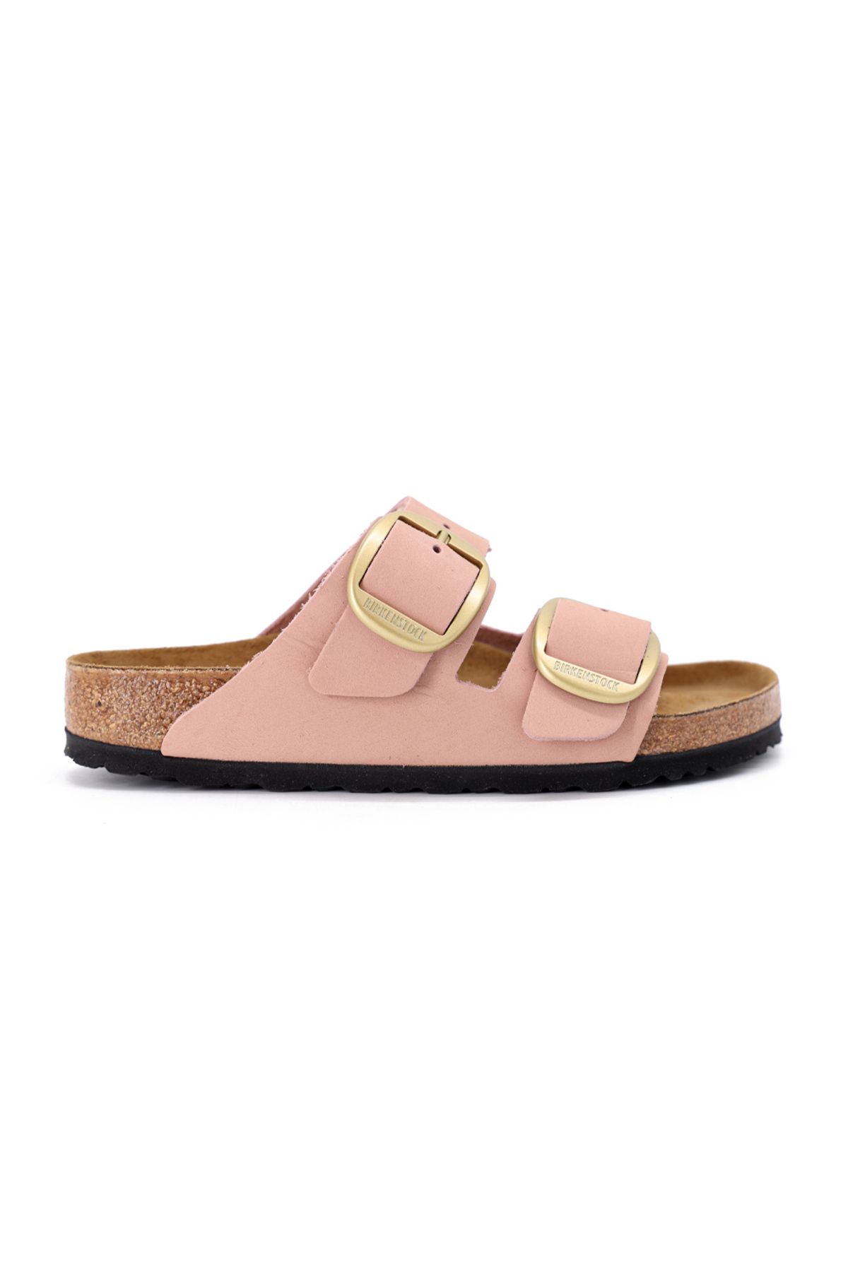 دمپایی زنانه آریزونا مدل Big Buckle 1026559 صورتی بیرکن استاک دمپایی Birkenstock