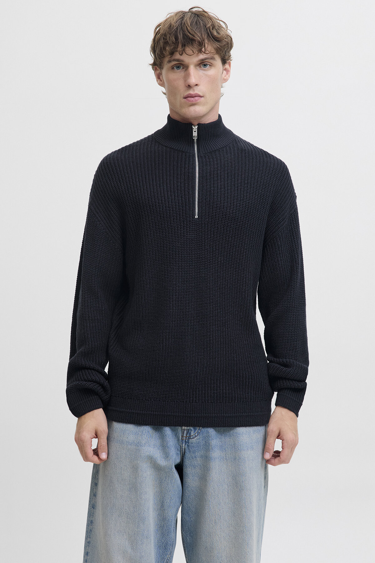 پیراهن بافتنی مردانه جک اند جونز کد ۱۲۲۷۸۹۵۹ SKY CAPTAIN جک اند جونز پلیور Jack & Jones