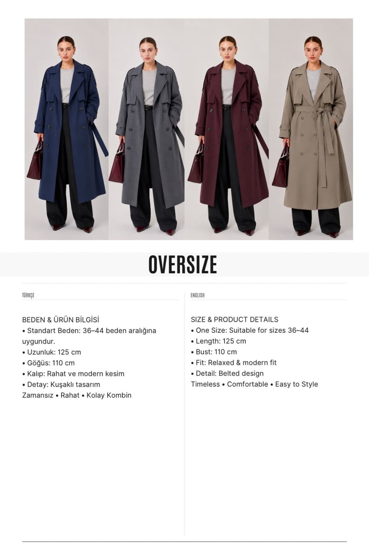 Serpirella Butik Premium Trenç görsel 8