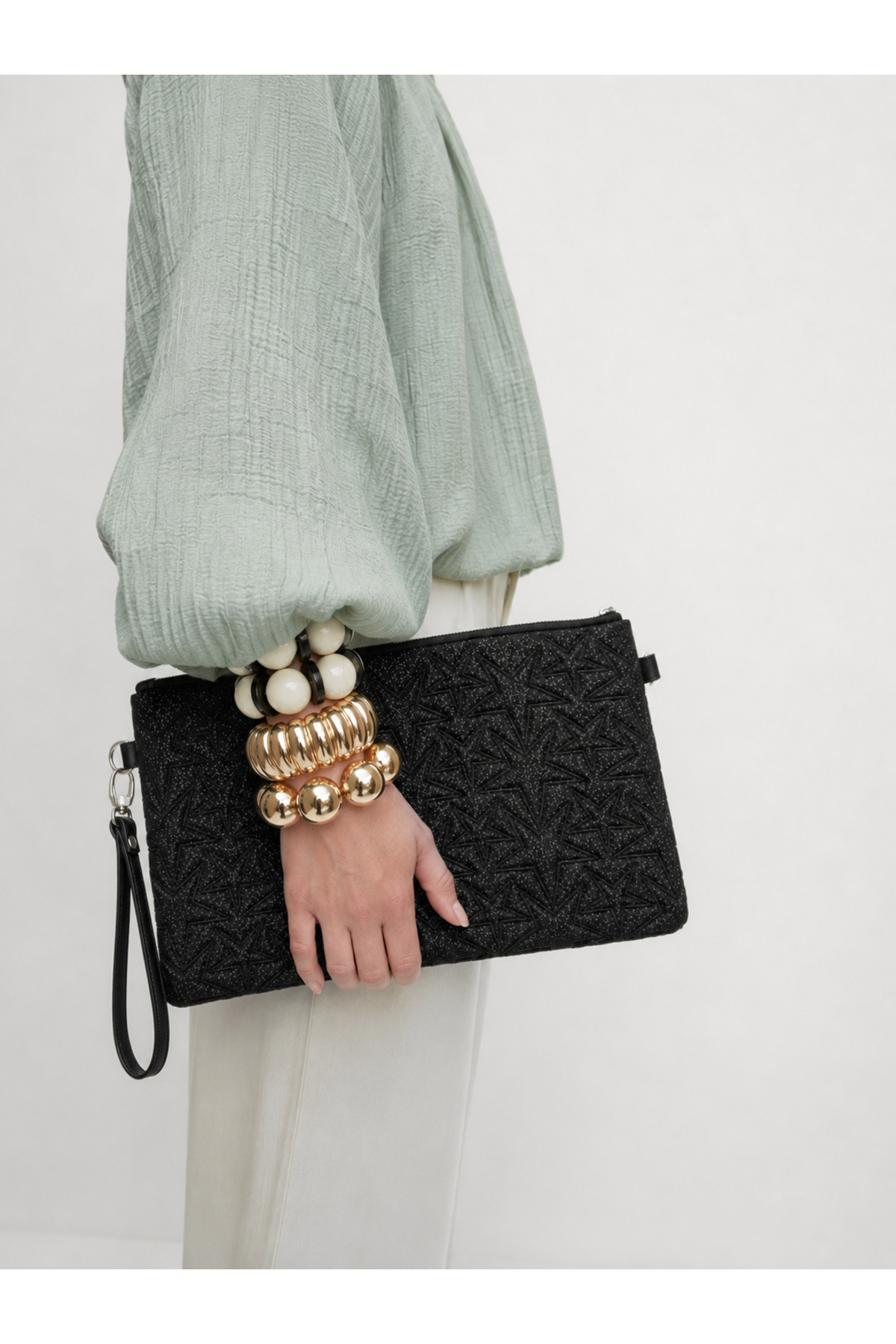 VeMari Collection Astri Clutch ve Tablet Çantası