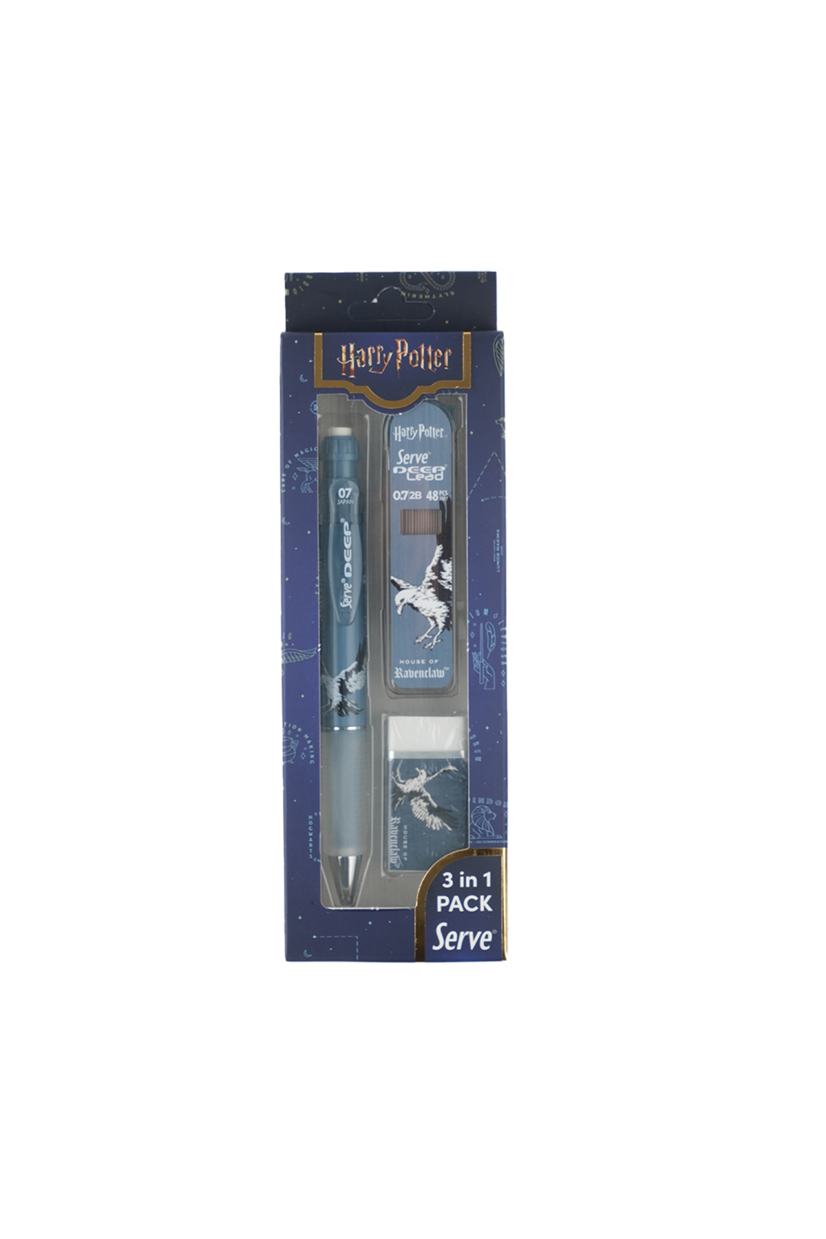 Serve Deep Harry Potter Ravenclaw 3 lü Set