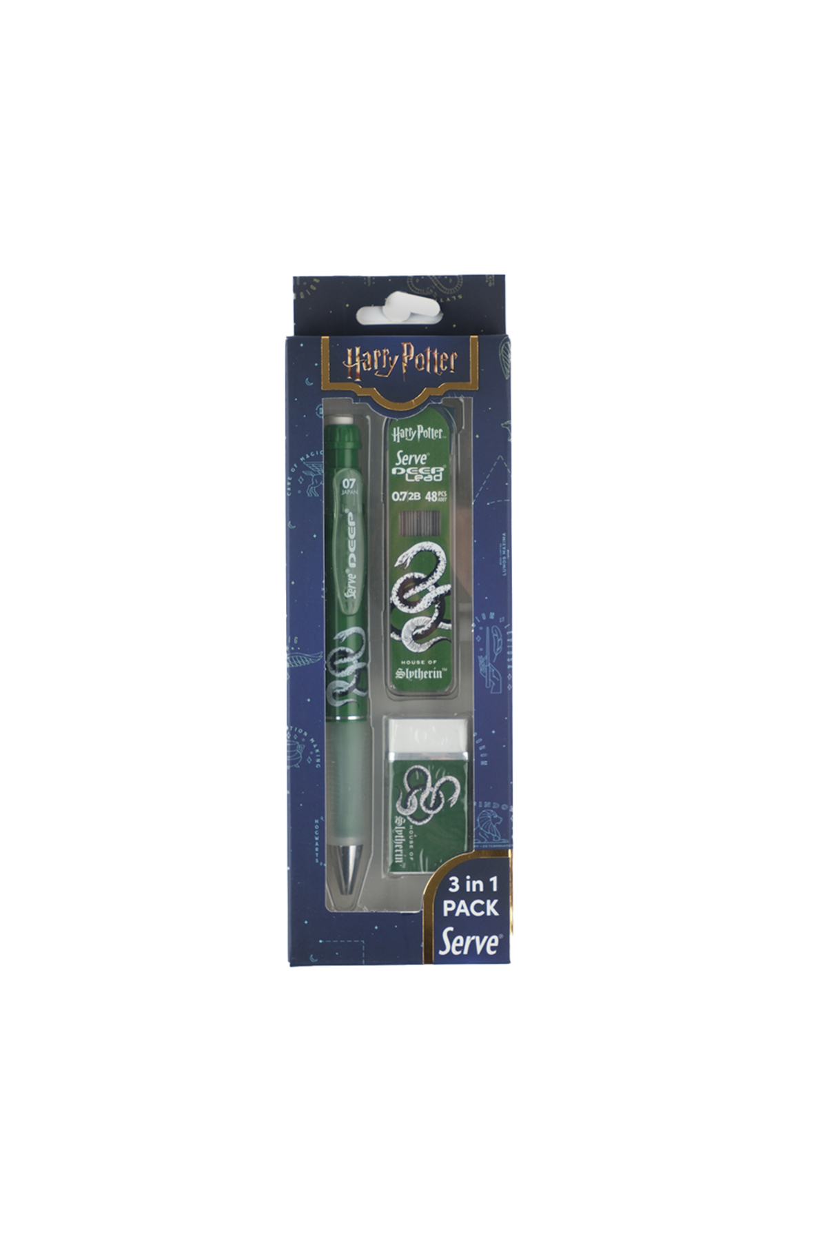Serve Deep Harry Potter Slytherin 3 lü Set