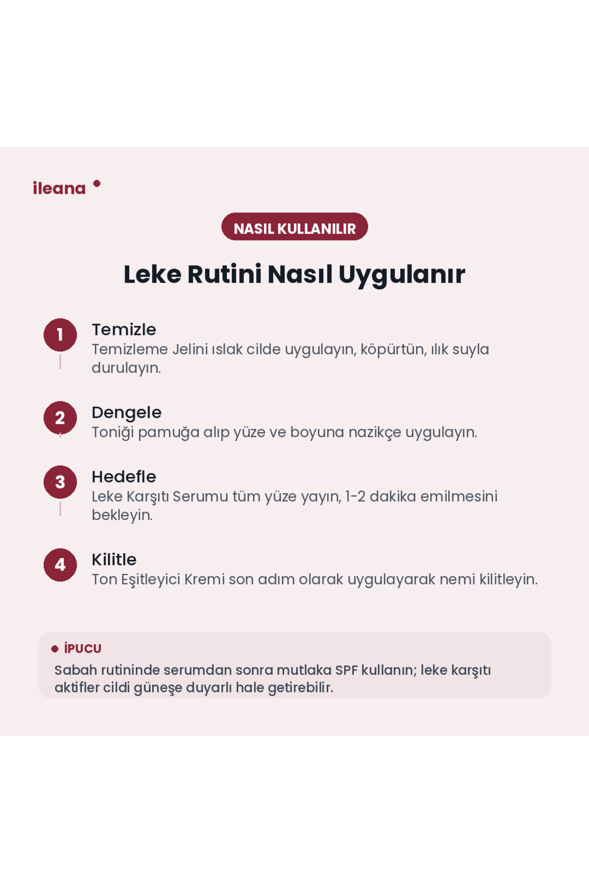 ست روتین مراقبت ضد لک ایلینا - ژل پاک کننده، تونر، سرم و کرم (۴ عددی) - ILN_SET_LEKE_4 — تصویر 2 از 6