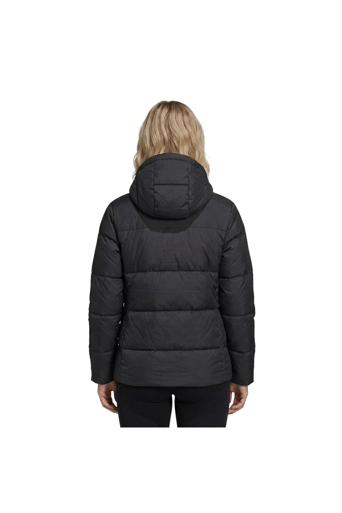 adidas D11 Big Baffle H14172 Kadın Mont Siyah görsel 3