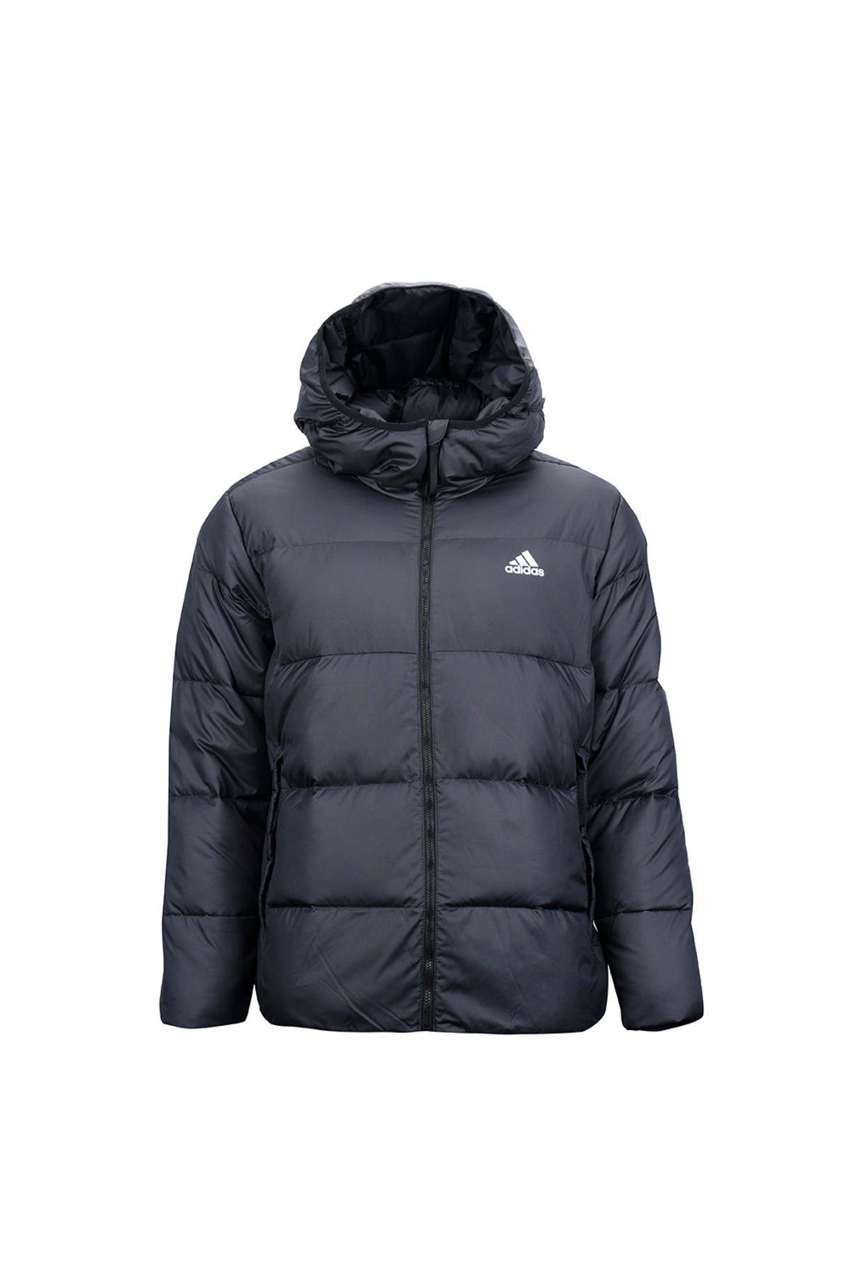 adidas D11 Big Baffle H14172 Kadın Mont Siyah görsel 5
