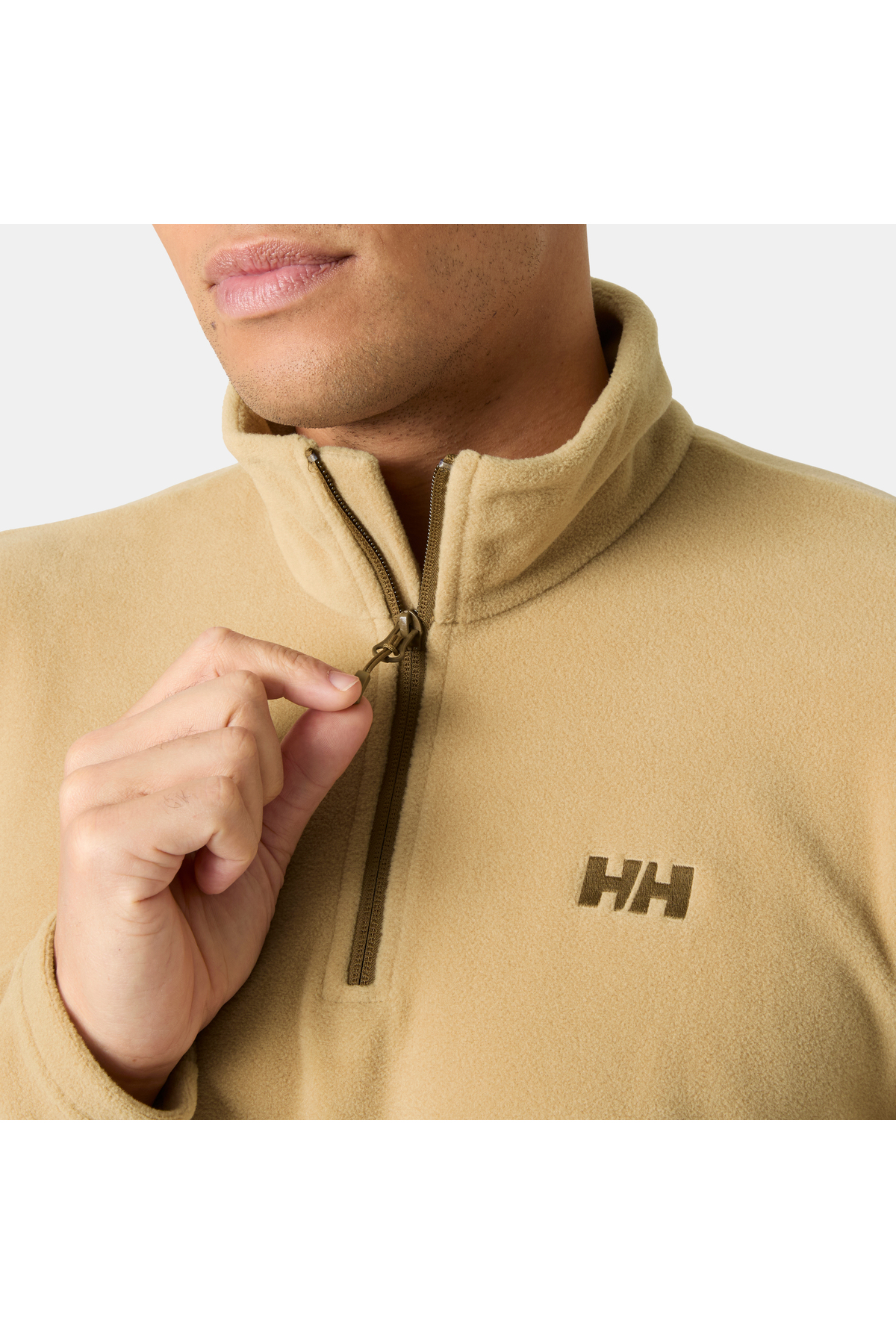 Helly Hansen Erkek Mount 1/2 Fermuarlı Elmwood Polar görsel 5