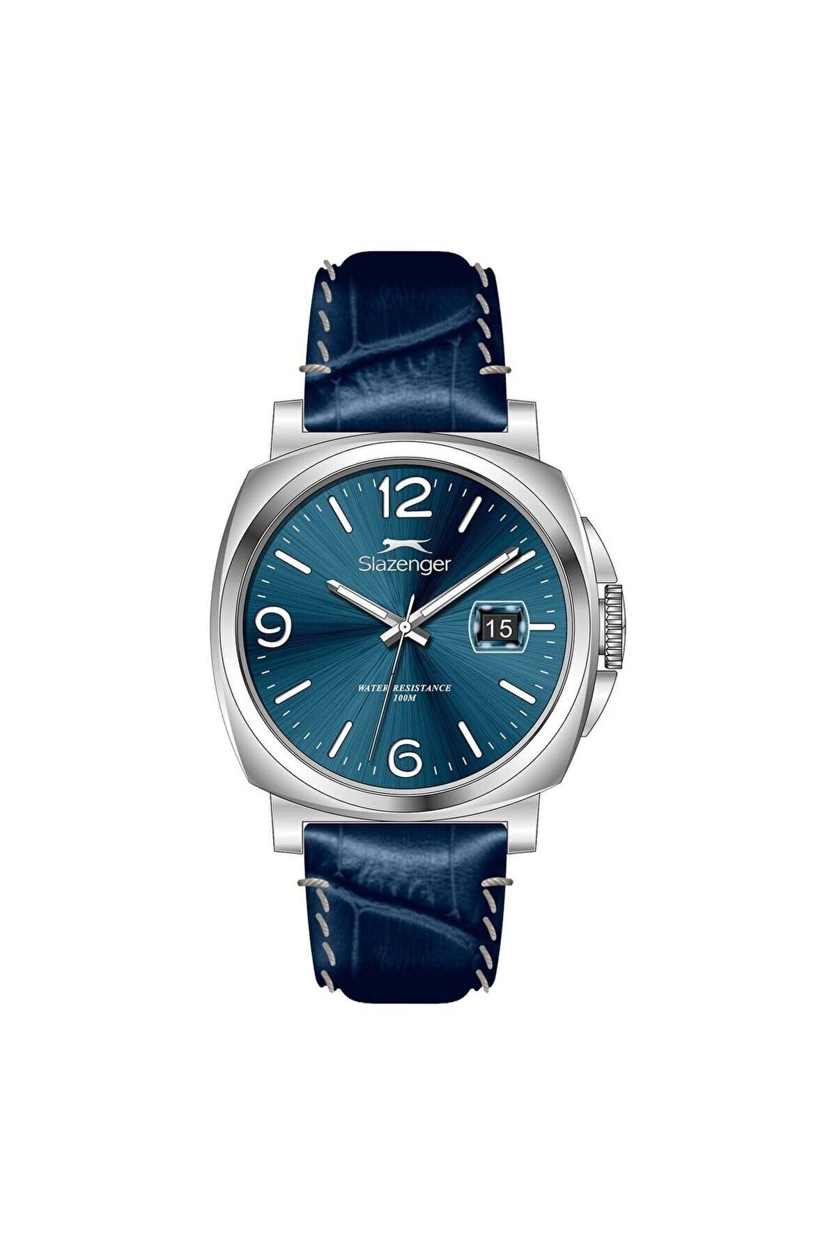 ساعت مچی کوارتز مردانه SL.09.2656.1.399 با بند چرمی اسلازنگر ساعت Slazenger