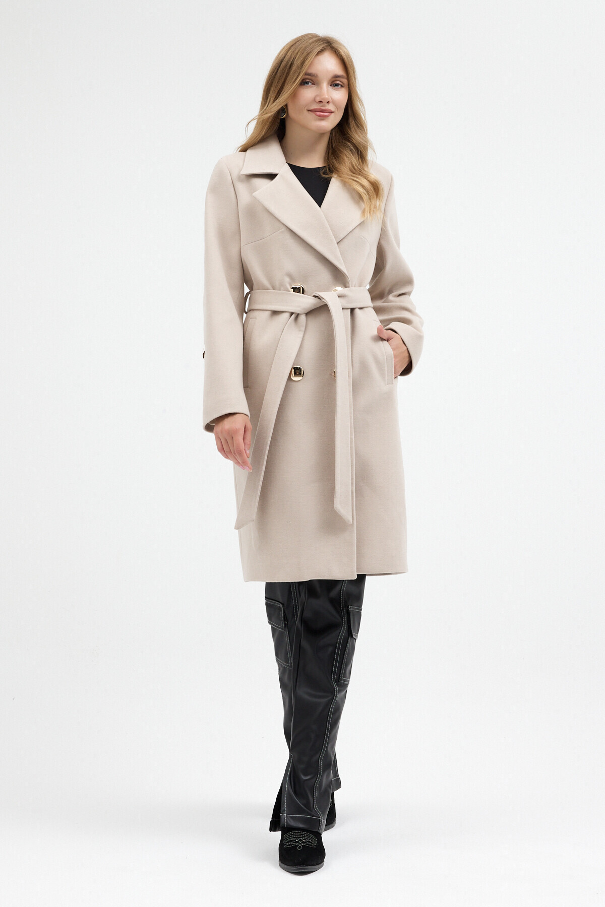 Milano Calvino ESSENTIALS CLASSIC COAT - KAŞMİR DOKULU KLASİK PALTO