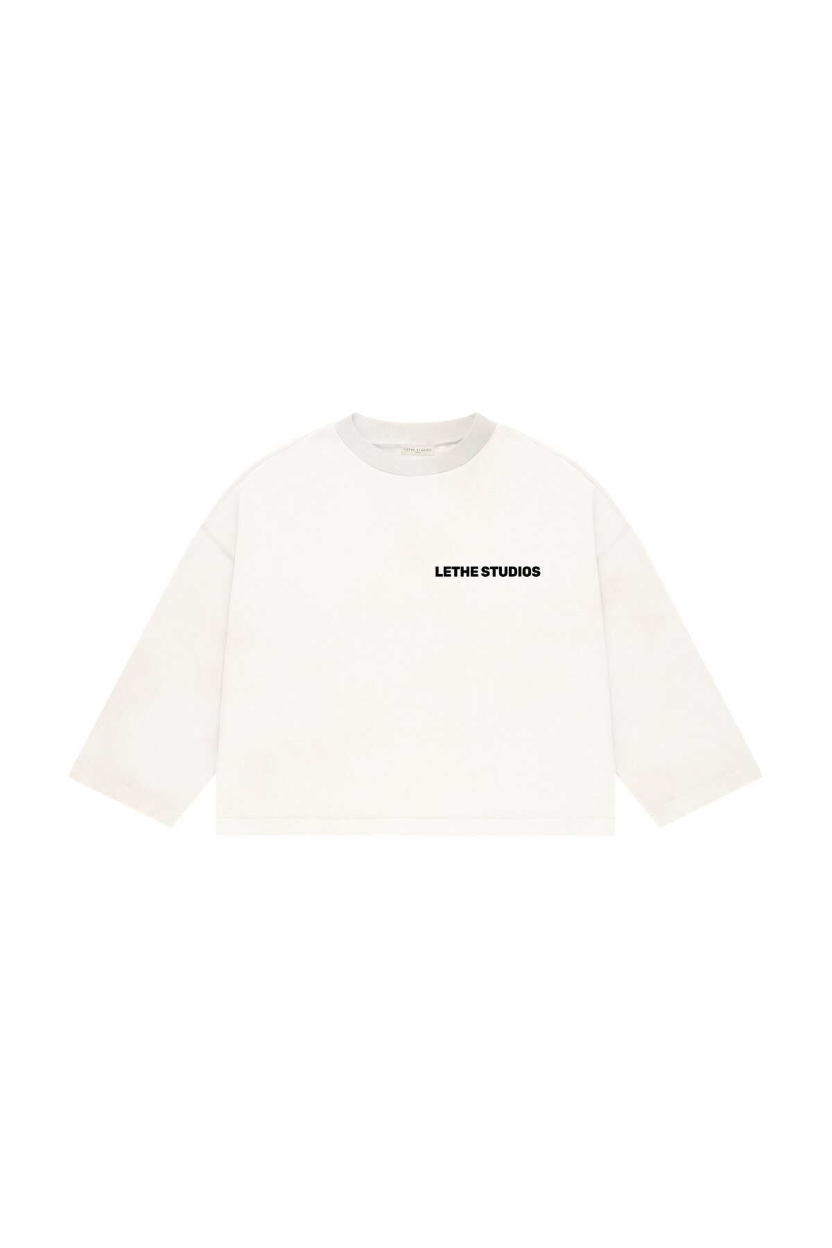 lethestudios Choose You Baskılı Uzun Kollu Basic T-Shirt görsel 2