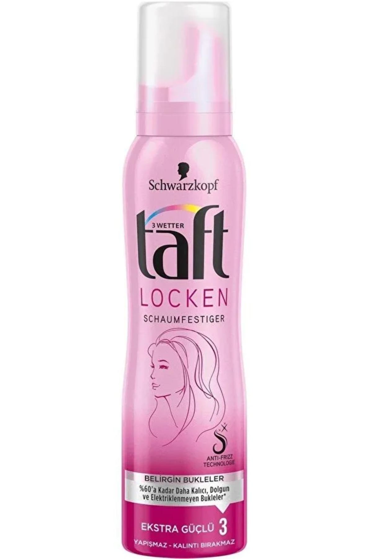 Saç Köpüğü Güçlü Tutuş ve Hacimli Saçlar - Curl Flex Belirgin Bukleler 150ML — 4015100811292-NIDA01 — تصویر 5 از 5