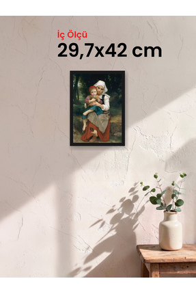 HARS Slim İnce Profil Siyah Çerçeve 29,7 x 42 cm Şeffaf Korumalı PVC