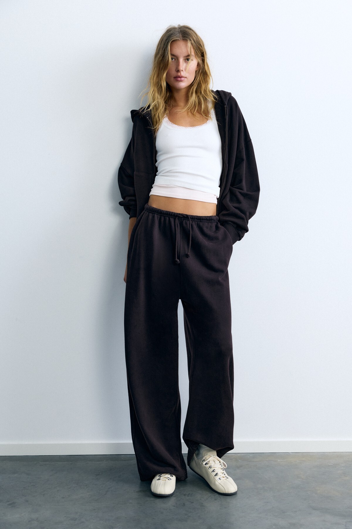 Paçası lastikli jogger pantolon