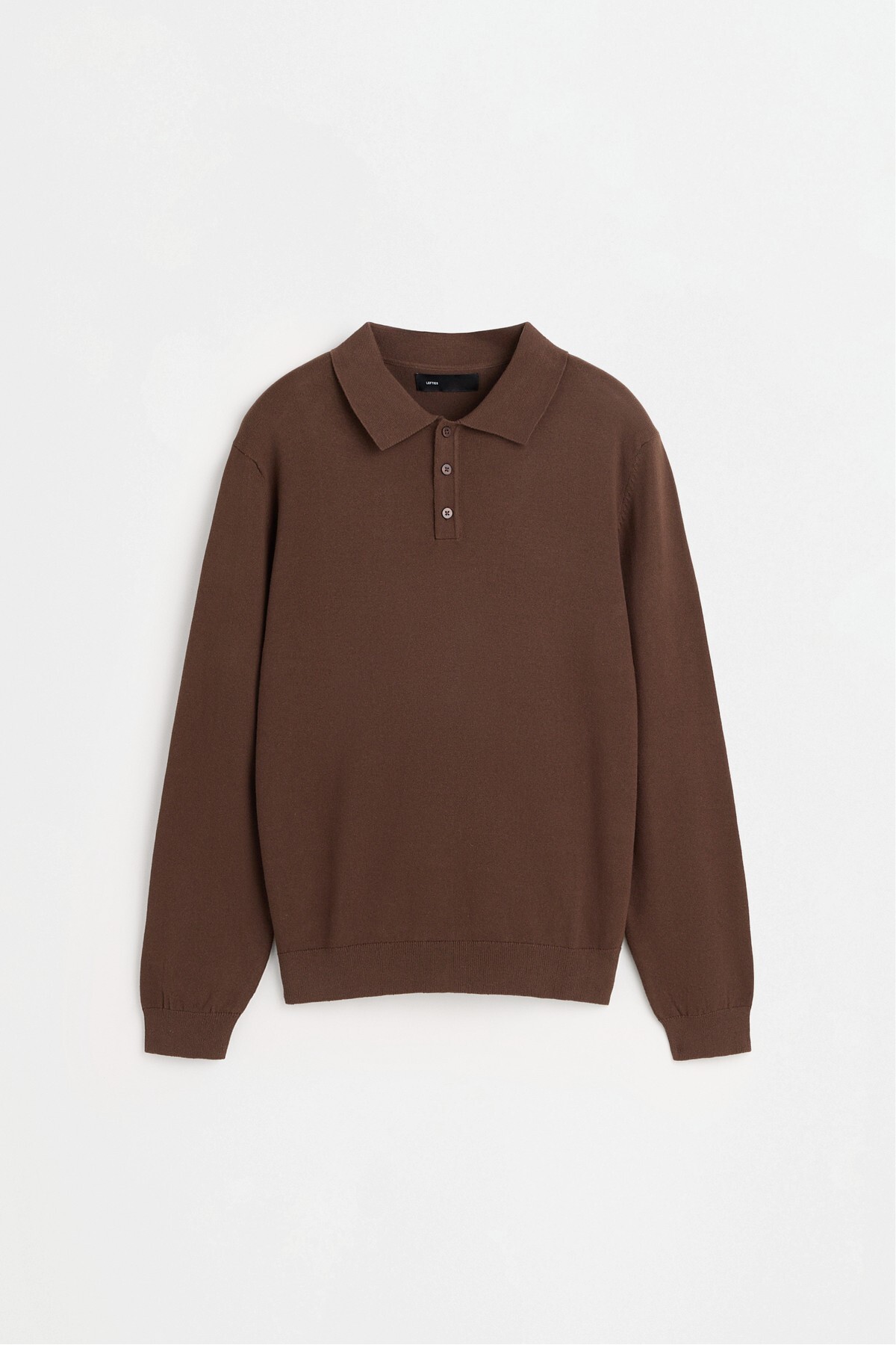 LEFTIES Temel polo yaka kazak