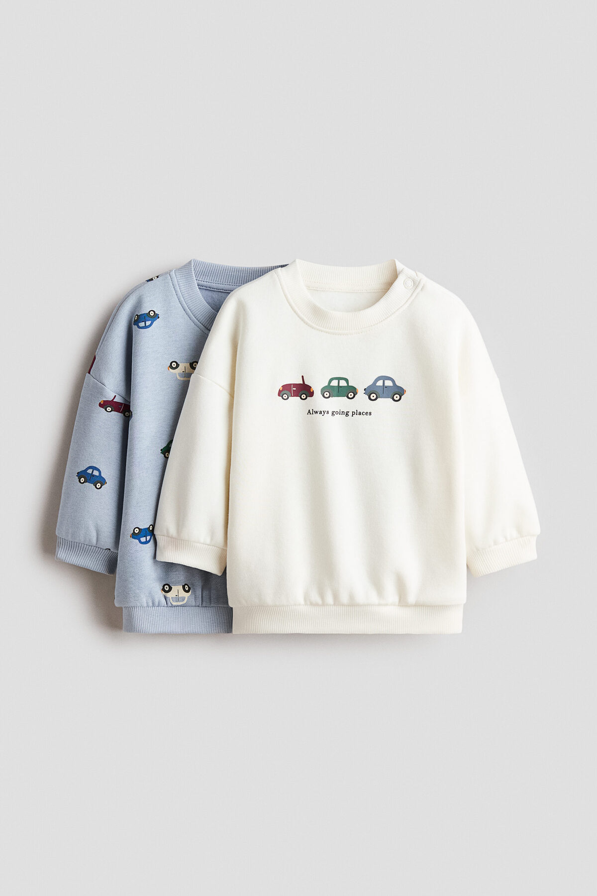 ست سویشرت چاپی دو تکه اچ اند ام سویشرت H&M