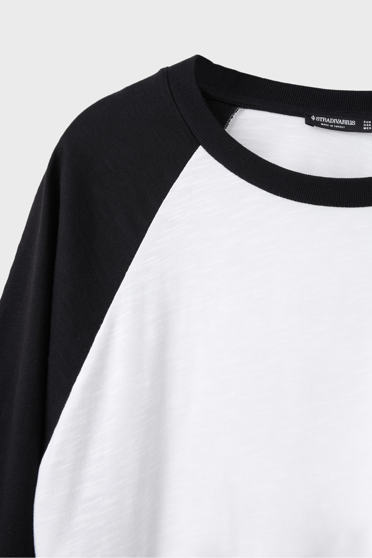 Stradivarius Oversize beyzbol t-shirt görsel 8