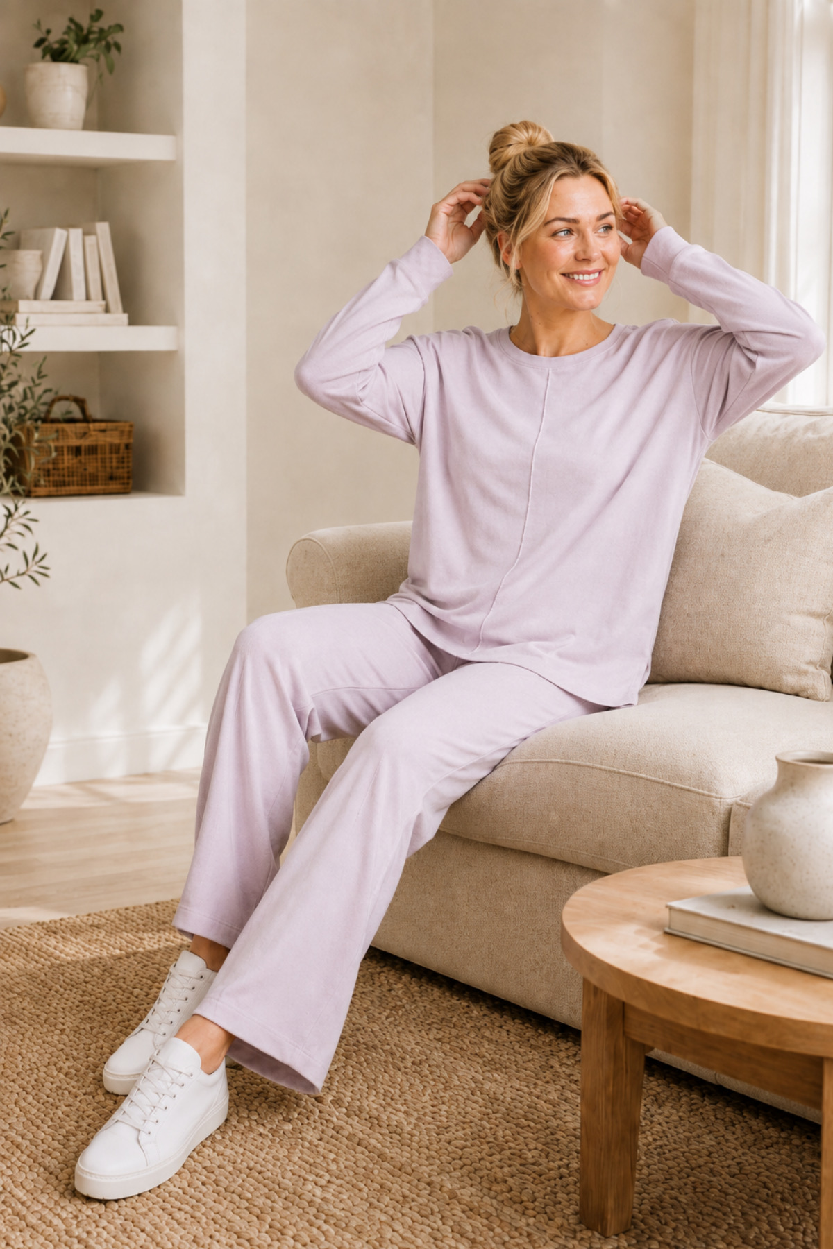 HÇ Hülya Çelik KİDSWEAR 2018 Kadın Büyük Beden Eşofman Takımı görsel 3