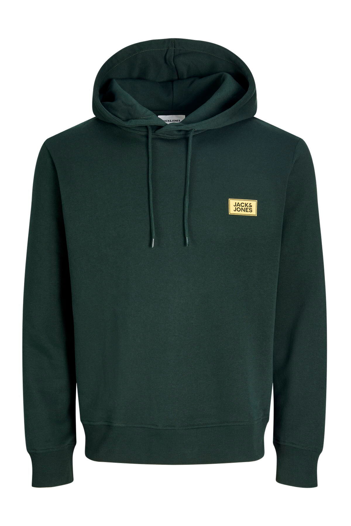 سویشرت مردانه کلاه‌دار سایز معمولی با سینه چاپ‌دار - راش جک اند جونز سویشرت Jack & Jones