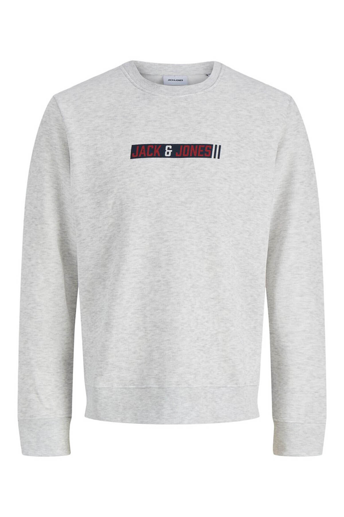 سویشرت مردانه یقه گرد Jjmunk مدل Off White کد 12298431 جک اند جونز سویشرت Jack & Jones