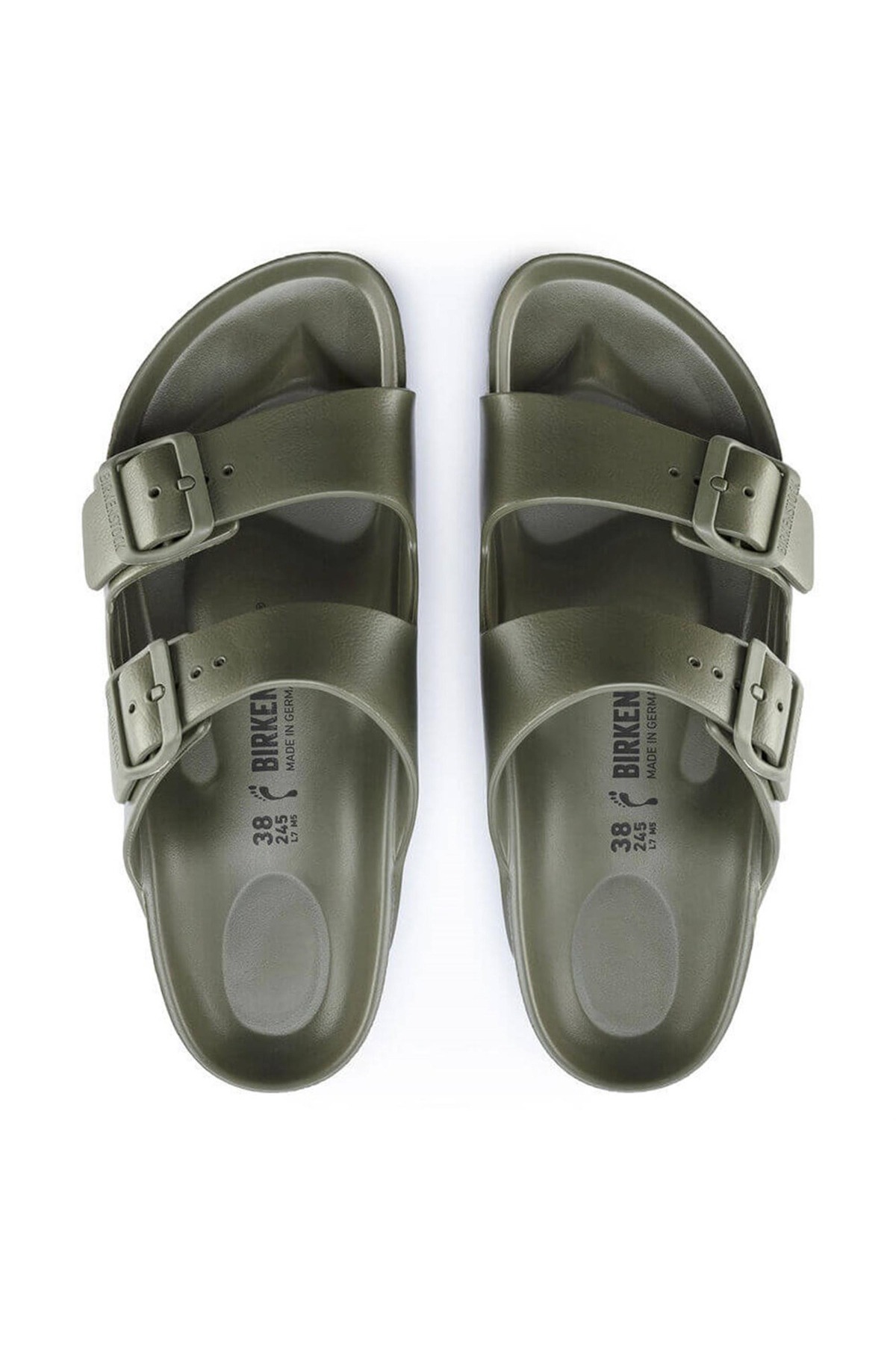 Birkenstock Arizona Unisex Yeşil Günlük Stil Terlik 1019094 görsel 4