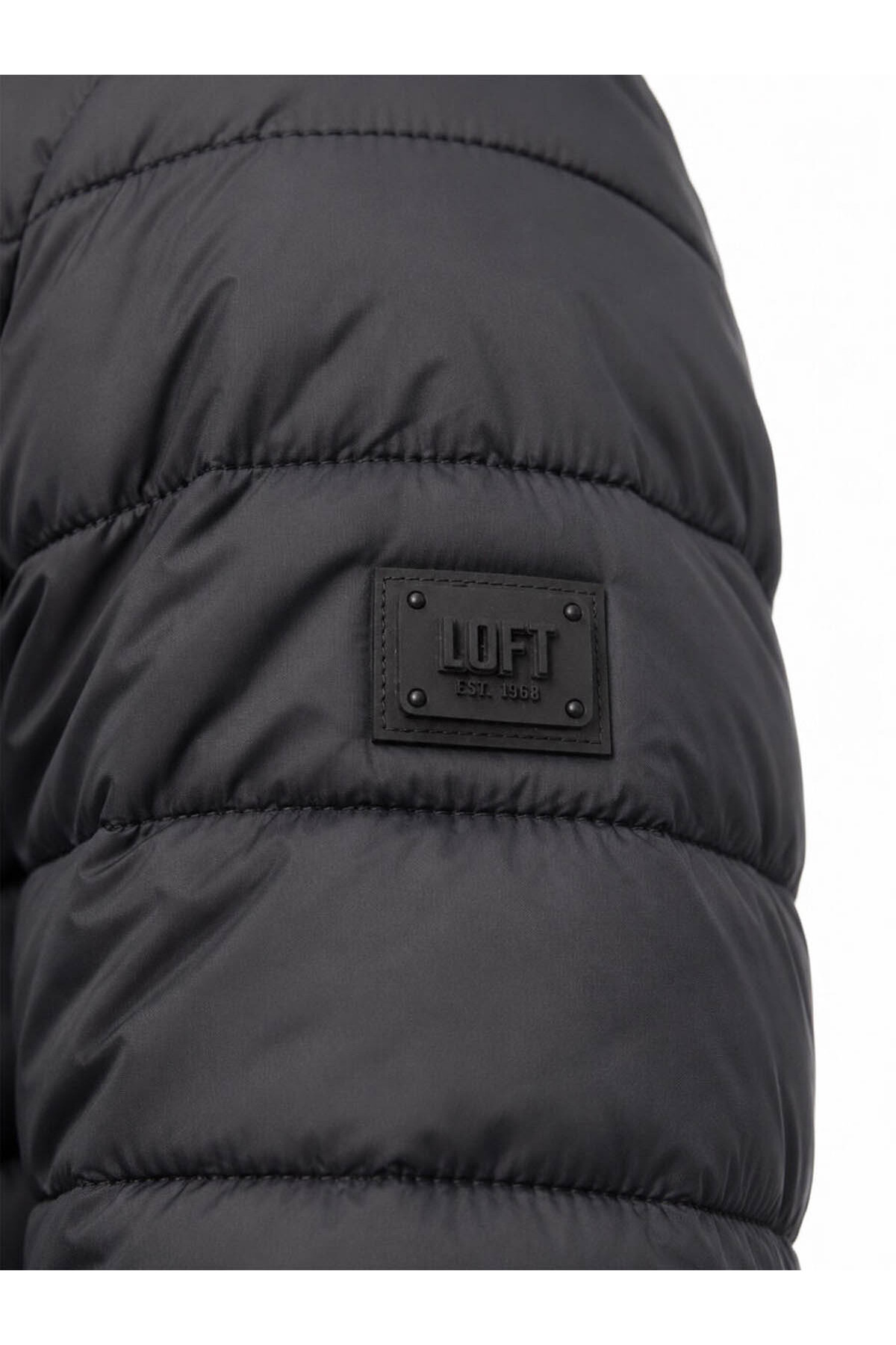 Loft Regular Fit Siyah Erkek Mont LF2043698 görsel 6