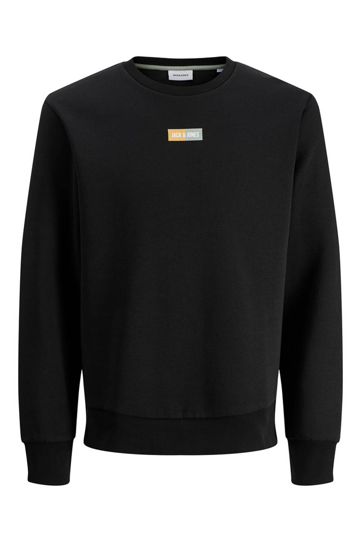 سویشرت مردانه یقه گرد Jjpan مدل SMU مشکی کد ۱۲۳۱۰۷۵۹ جک اند جونز سویشرت Jack & Jones