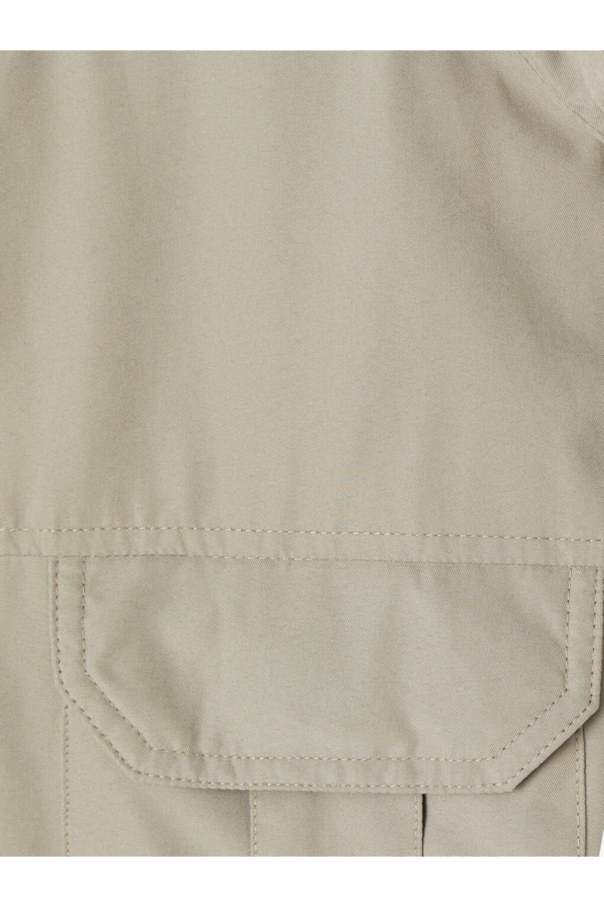 LC Waikiki Bej Regular Fit Dik Yaka Erkek Avcı Yeleği görsel 6