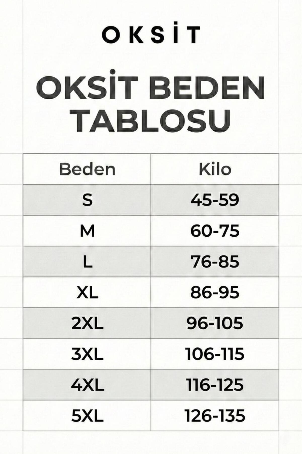 Oksit Uly Kadın Büyük Beden Battal Basic Bisiklet Yaka İki İplik Pamuklu Sweatshirt Rahat Kesim Unisex Sev görsel 3