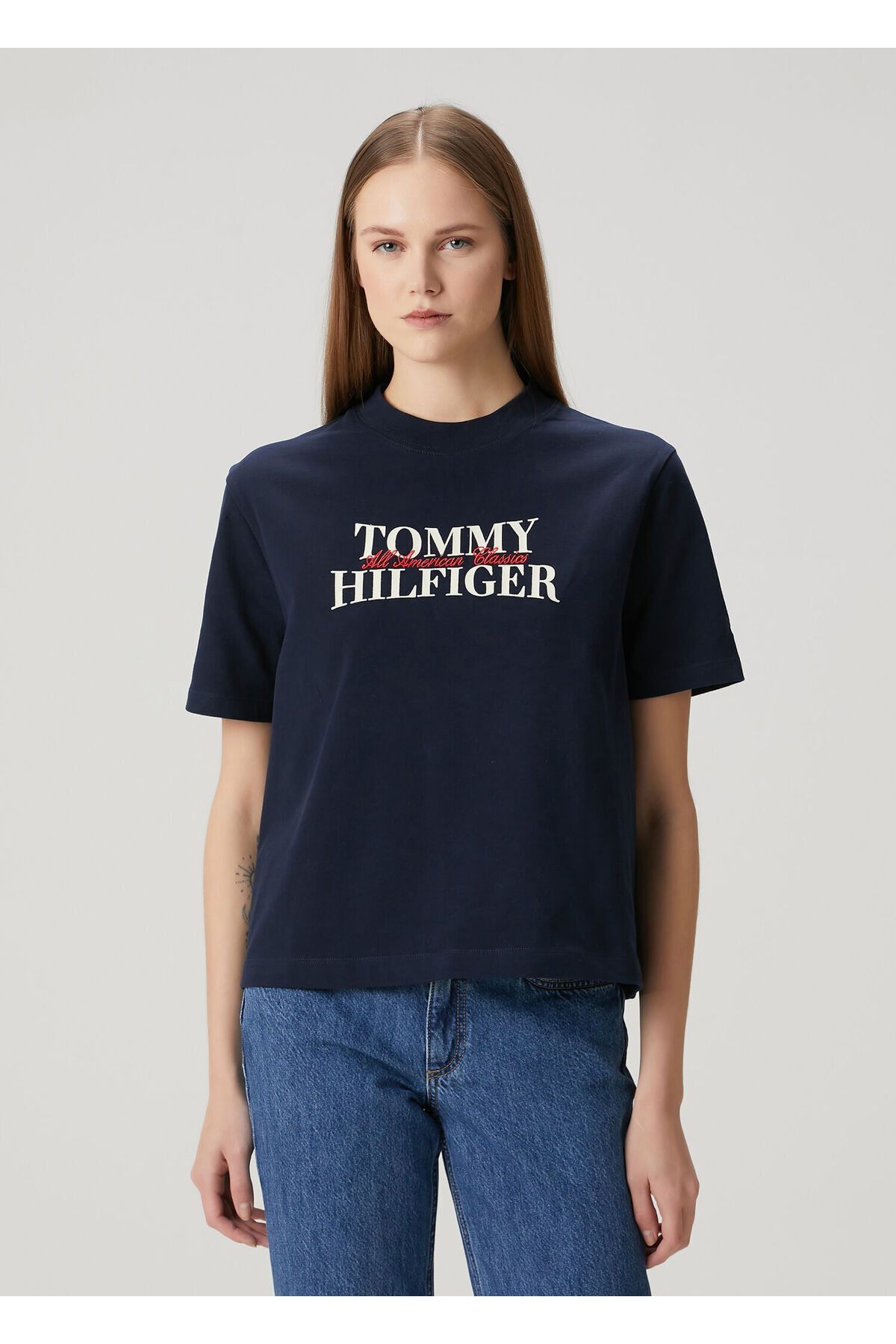 تیشرتزنانهTommy Hilfigerآبی
