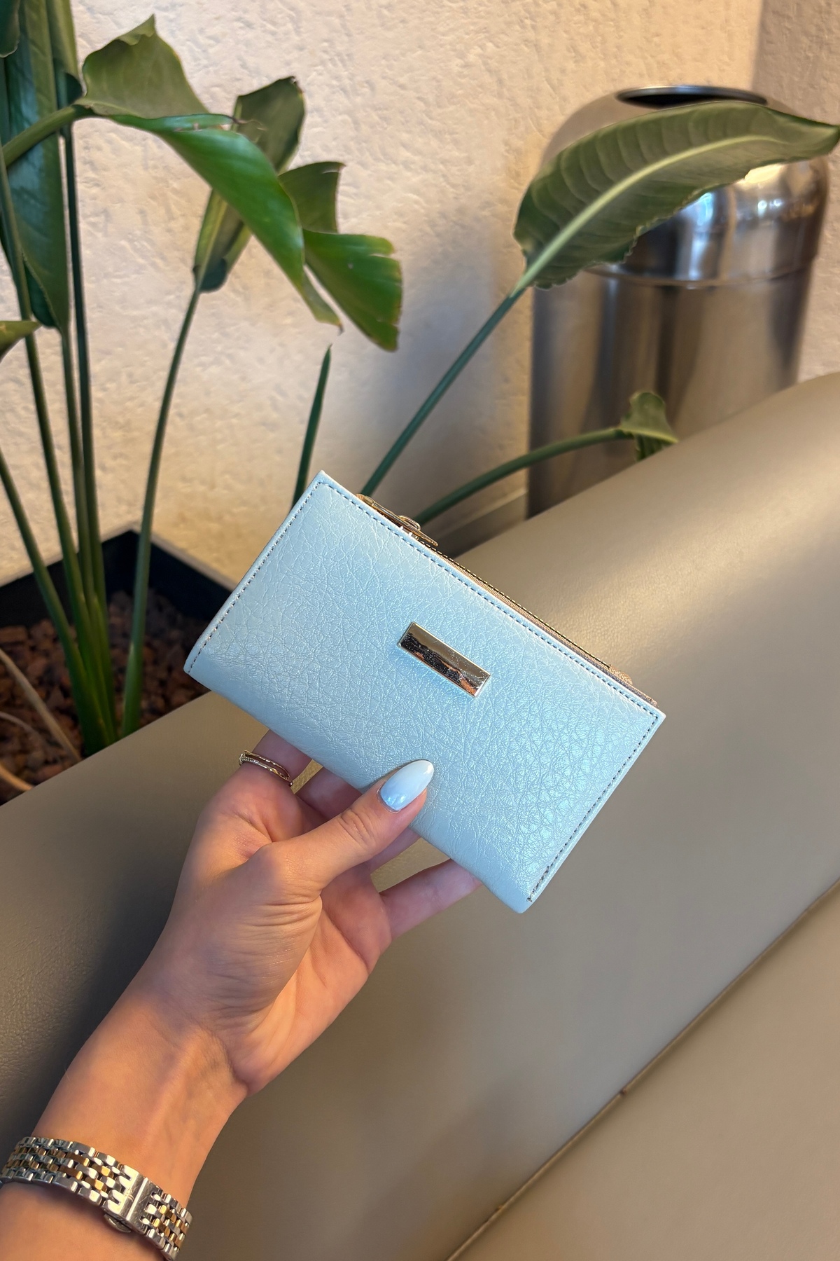 Grsbags Mint Yeşili Kadın Kartlık Ve Cüzdan